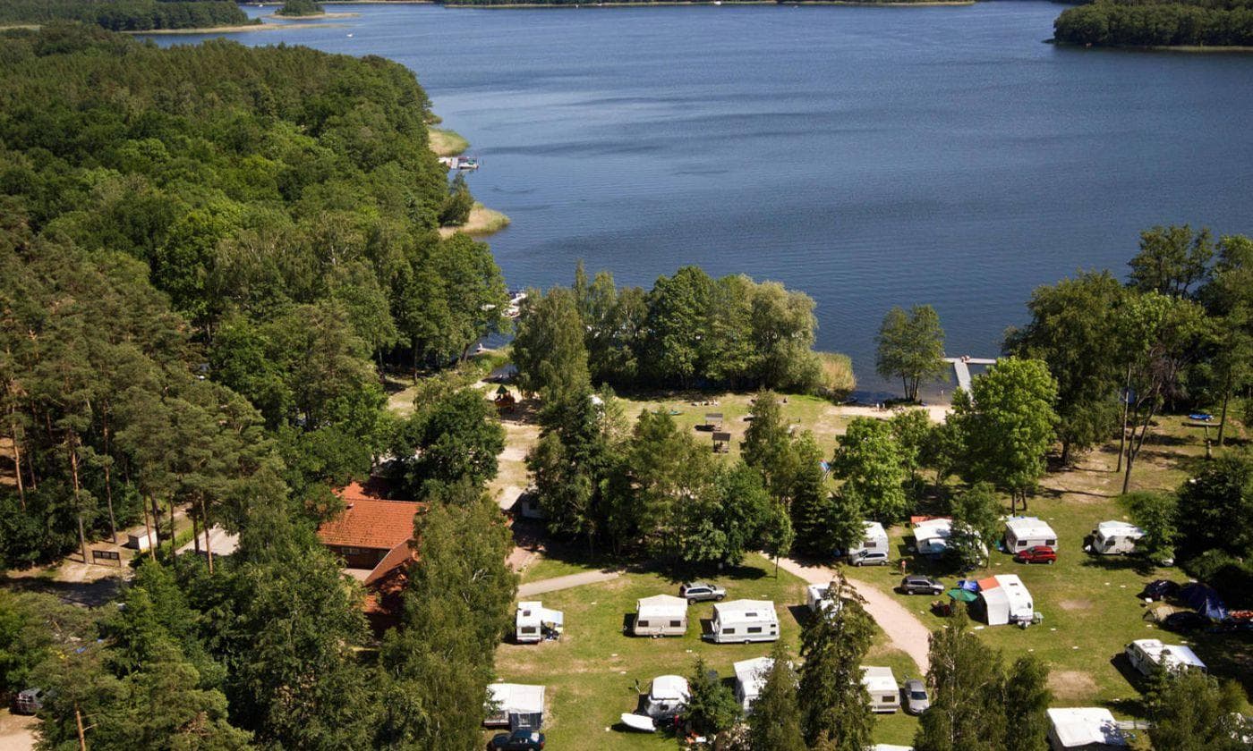 A scenery from Campingplatz am Drewensee