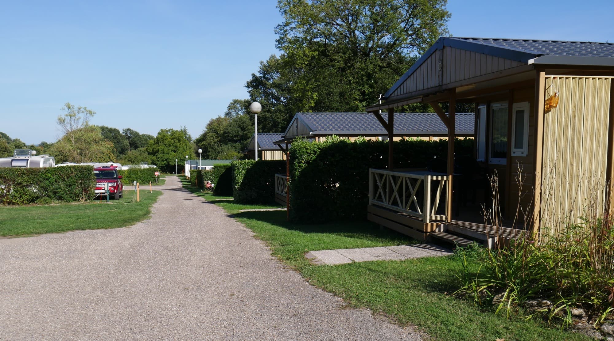 A scenery from Camping La Croix du Bois Sacker