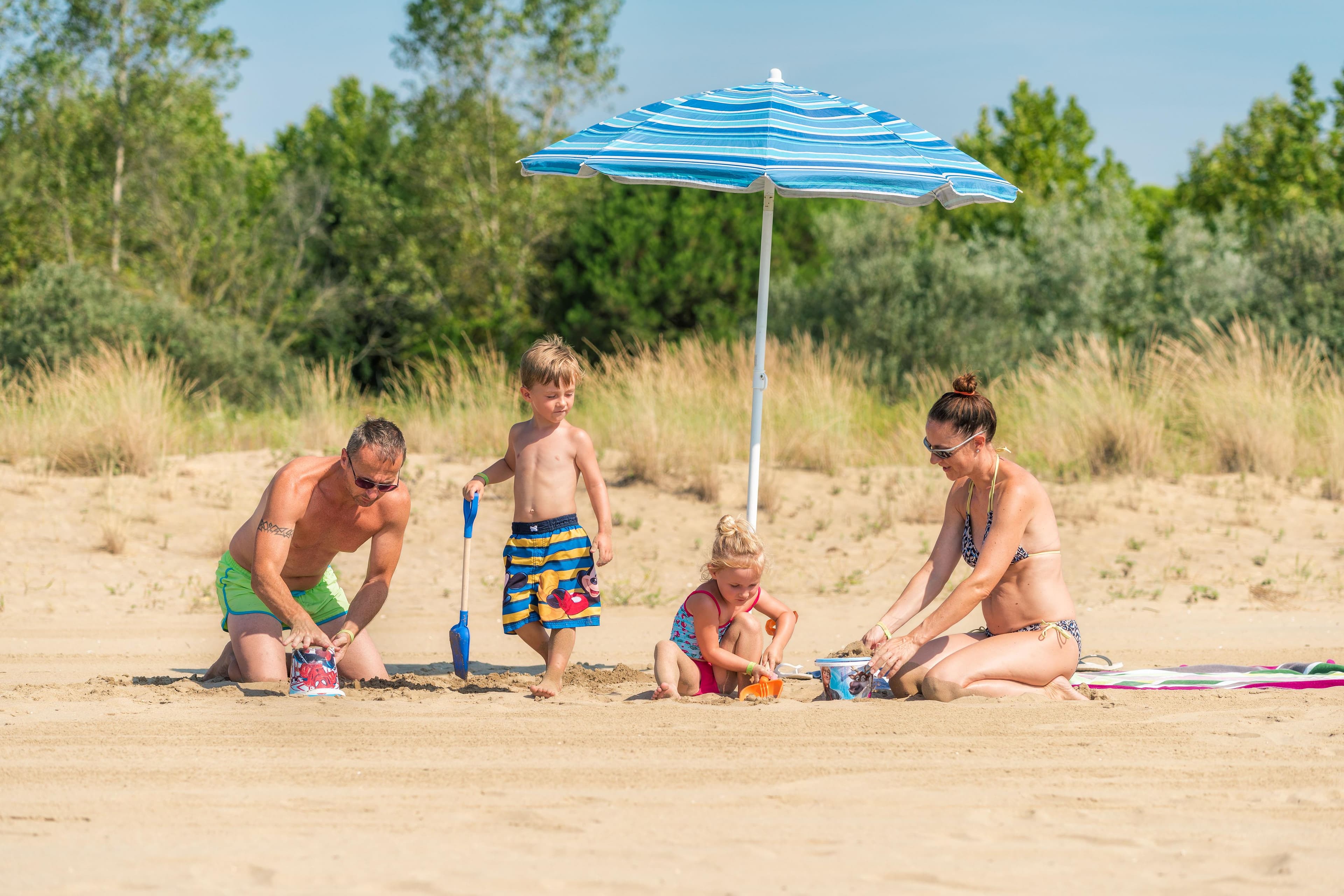 A scenery from Camping Village Al Boschetto