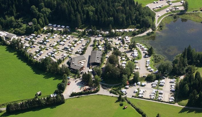 A scenery from Alpen-Caravanpark Tennsee