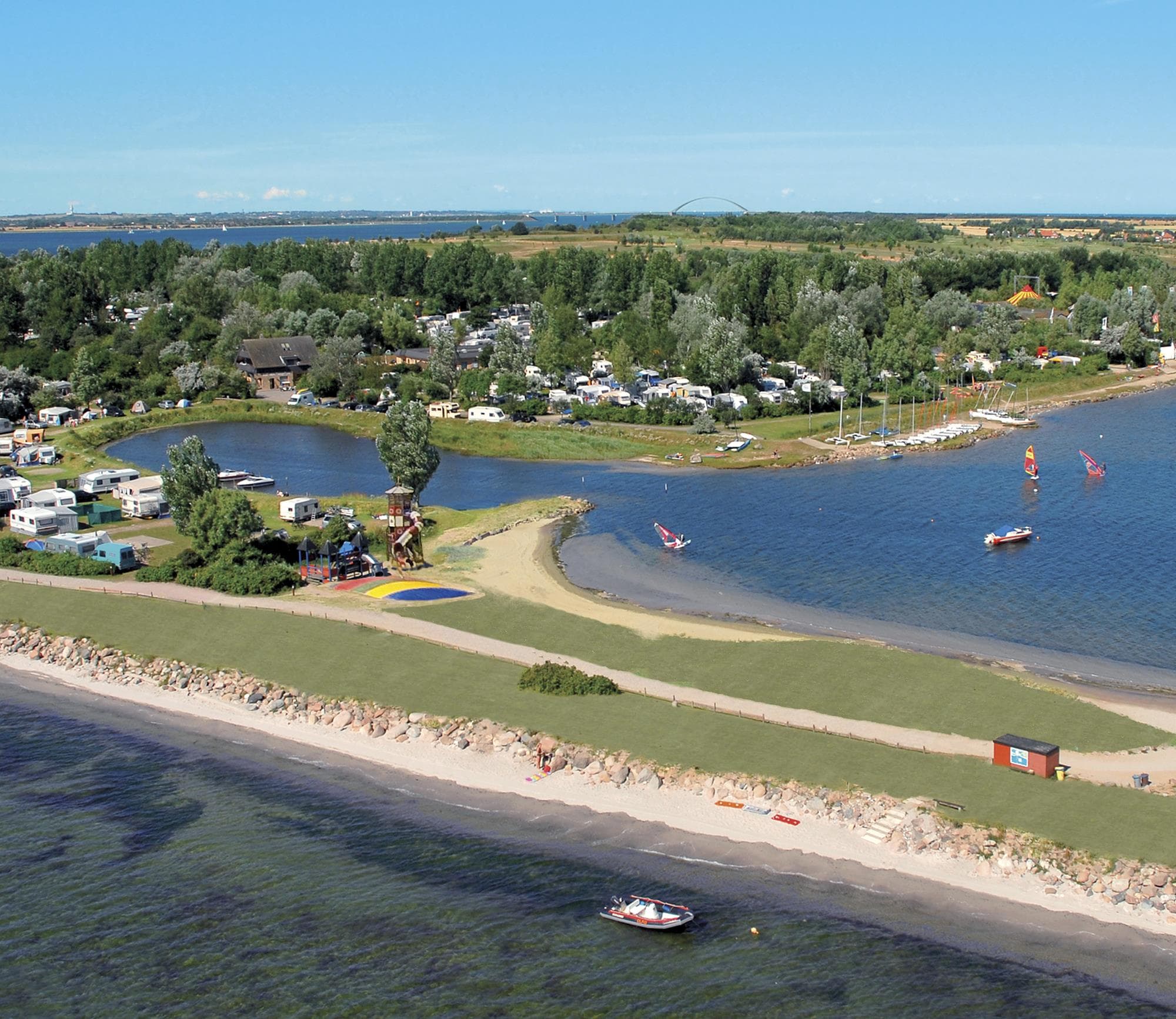A scenery from Camping- und Ferienpark Wulfener Hals
