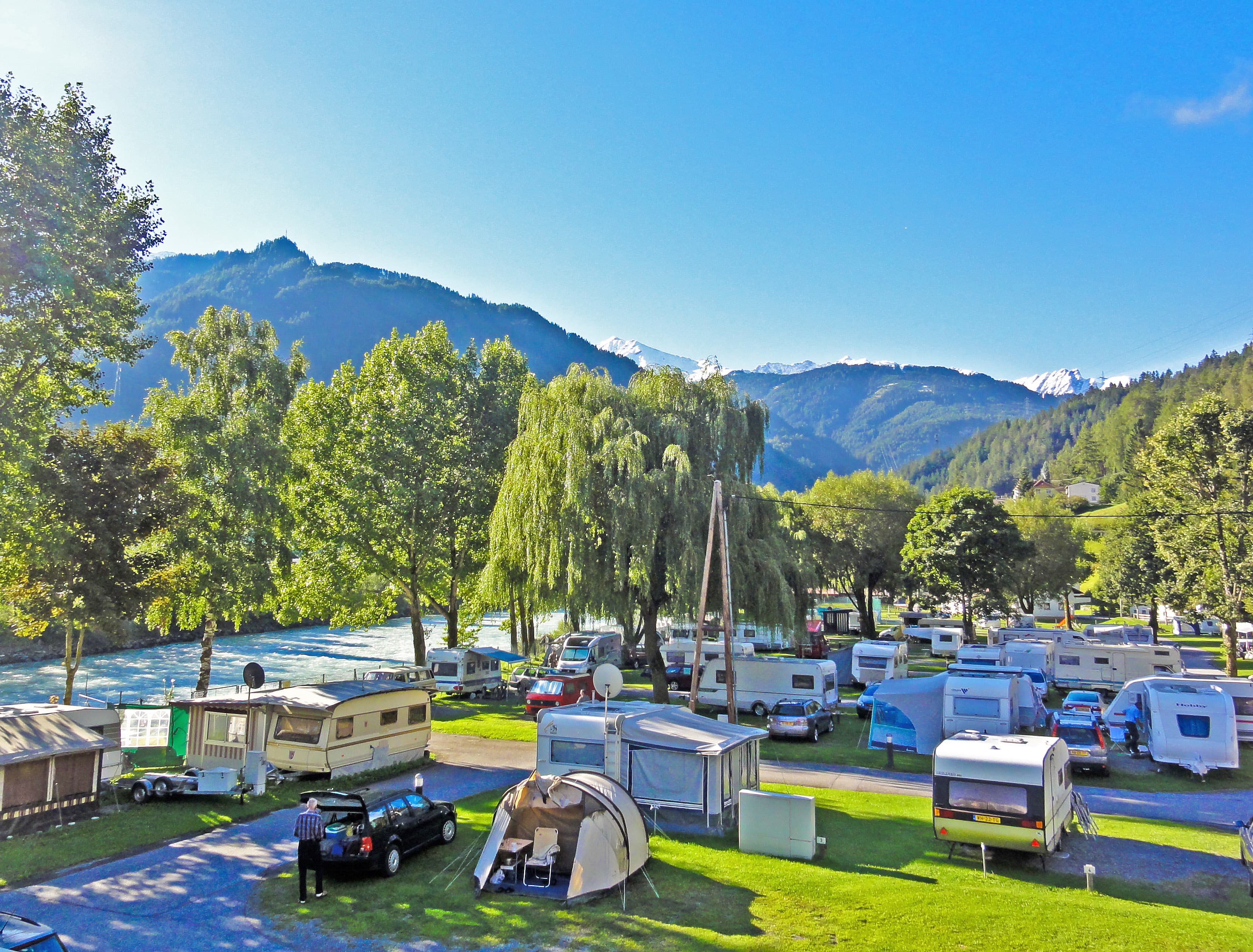A scenery from Aktiv Camping Prutz