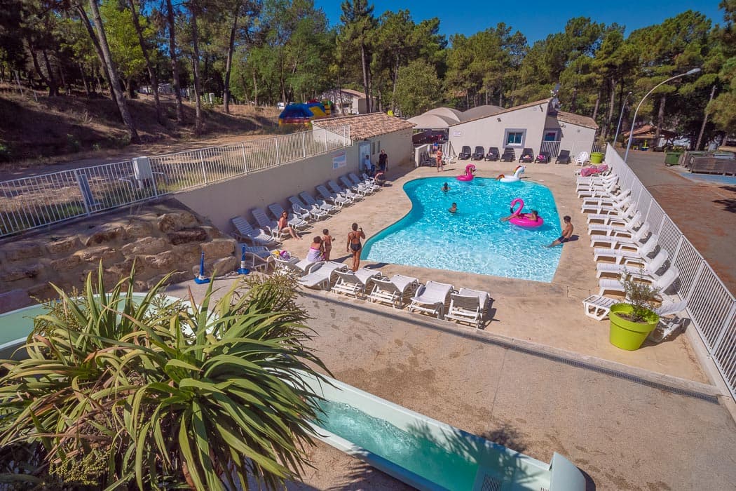 A scenery from Camping La Pinède en Provence
