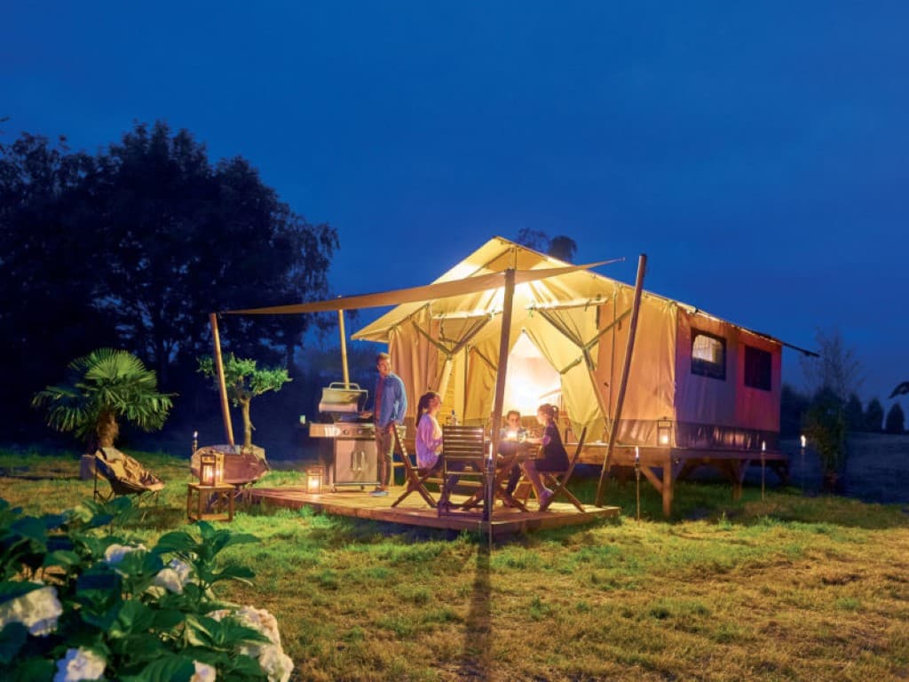 A scenery from Camping les Berges du Canal