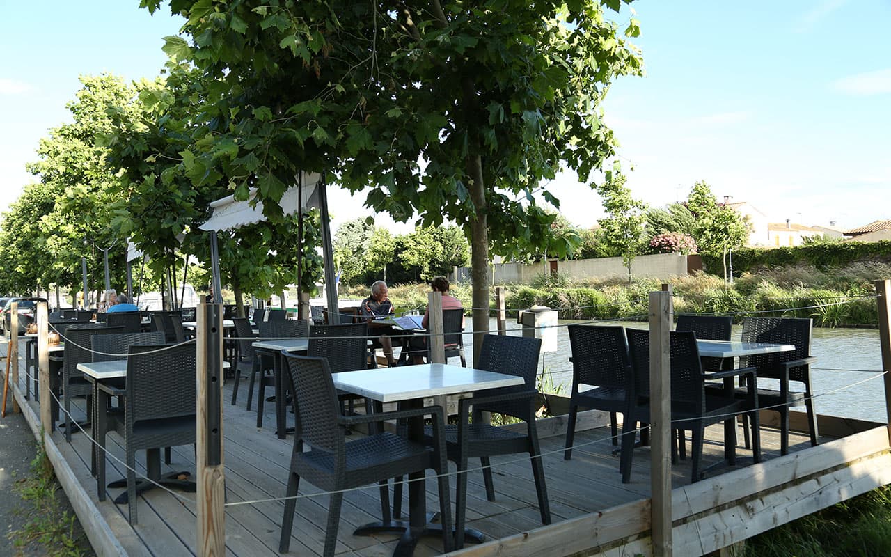 A scenery from Camping les Berges du Canal