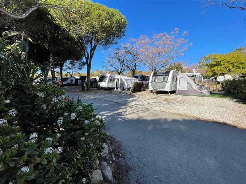 A scenery from Camping Cabopino