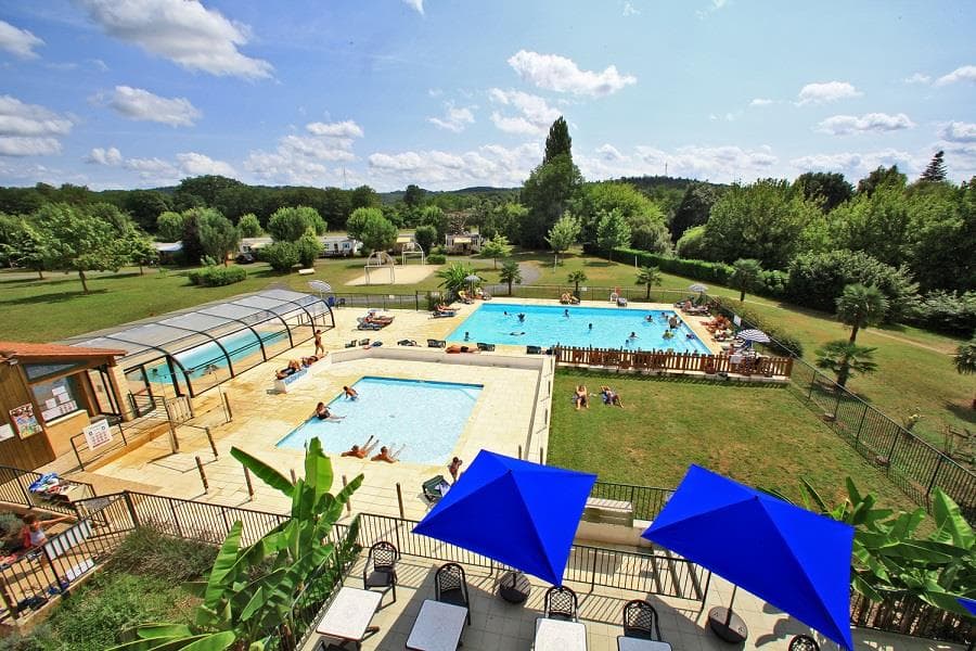 A scenery from Camping du Bournat