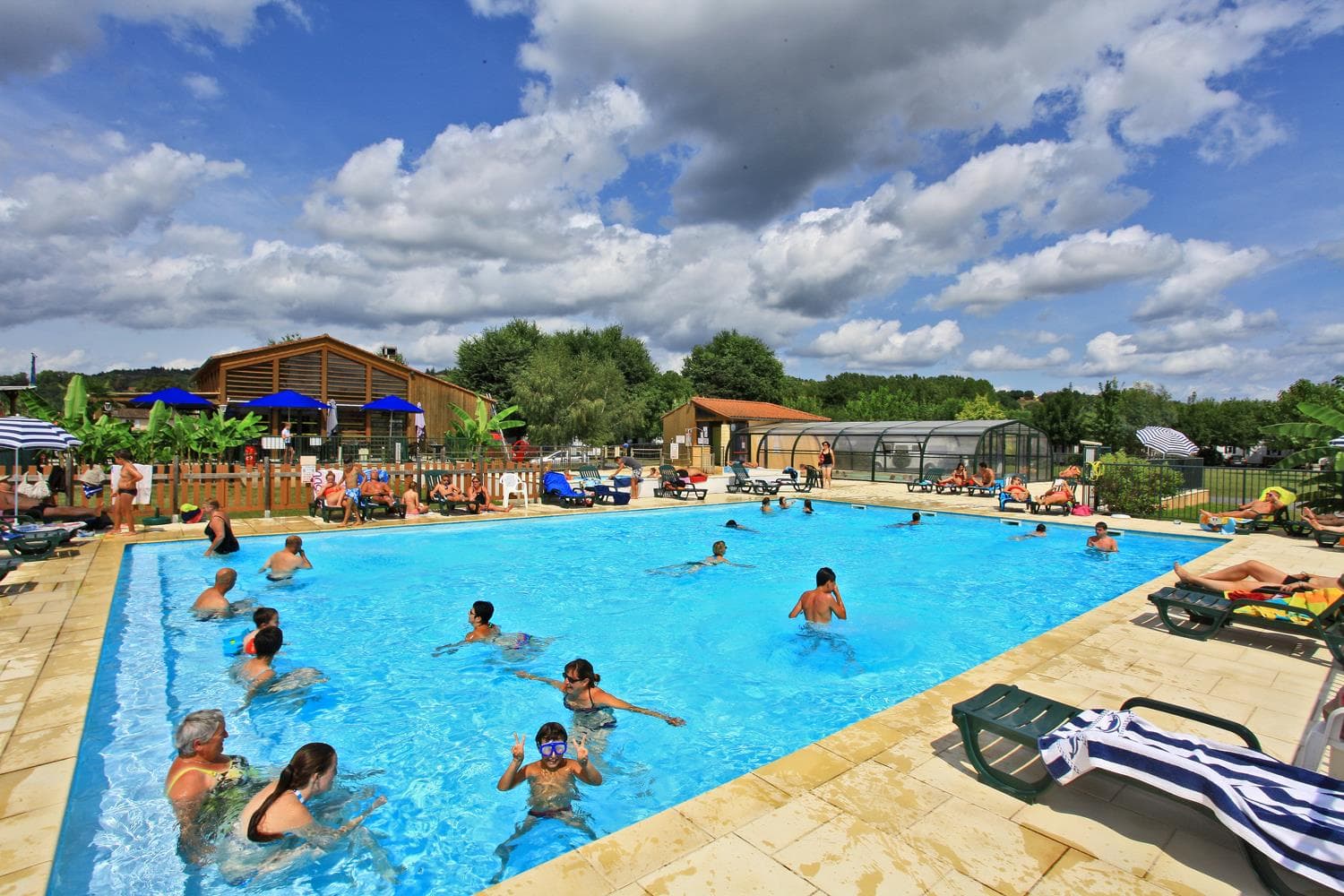 A scenery from Camping du Bournat