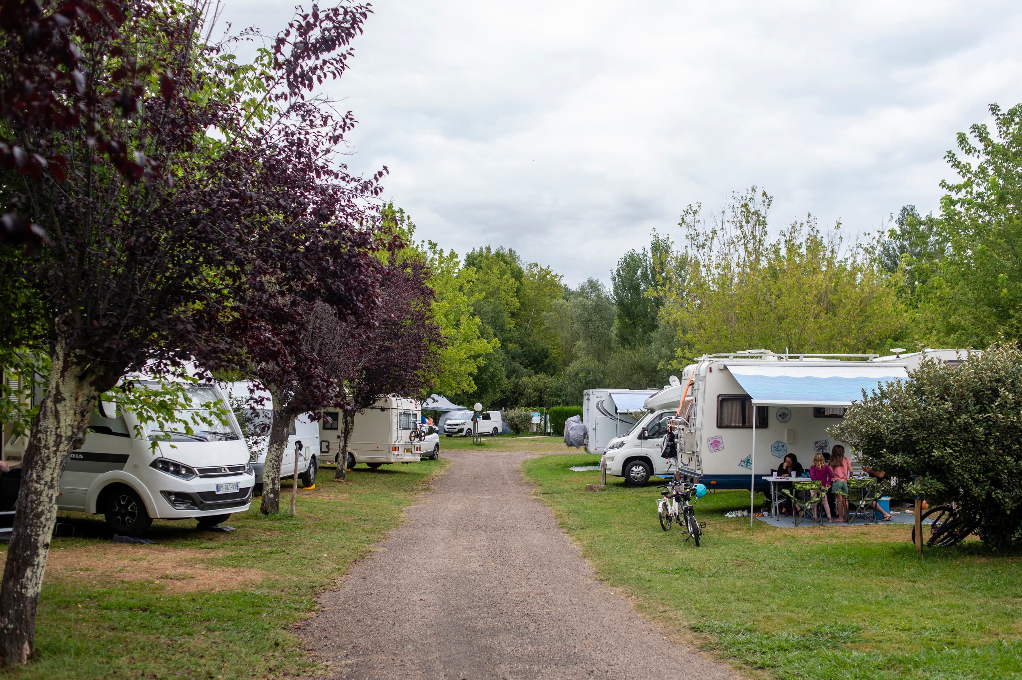 A scenery from Camping du Bournat