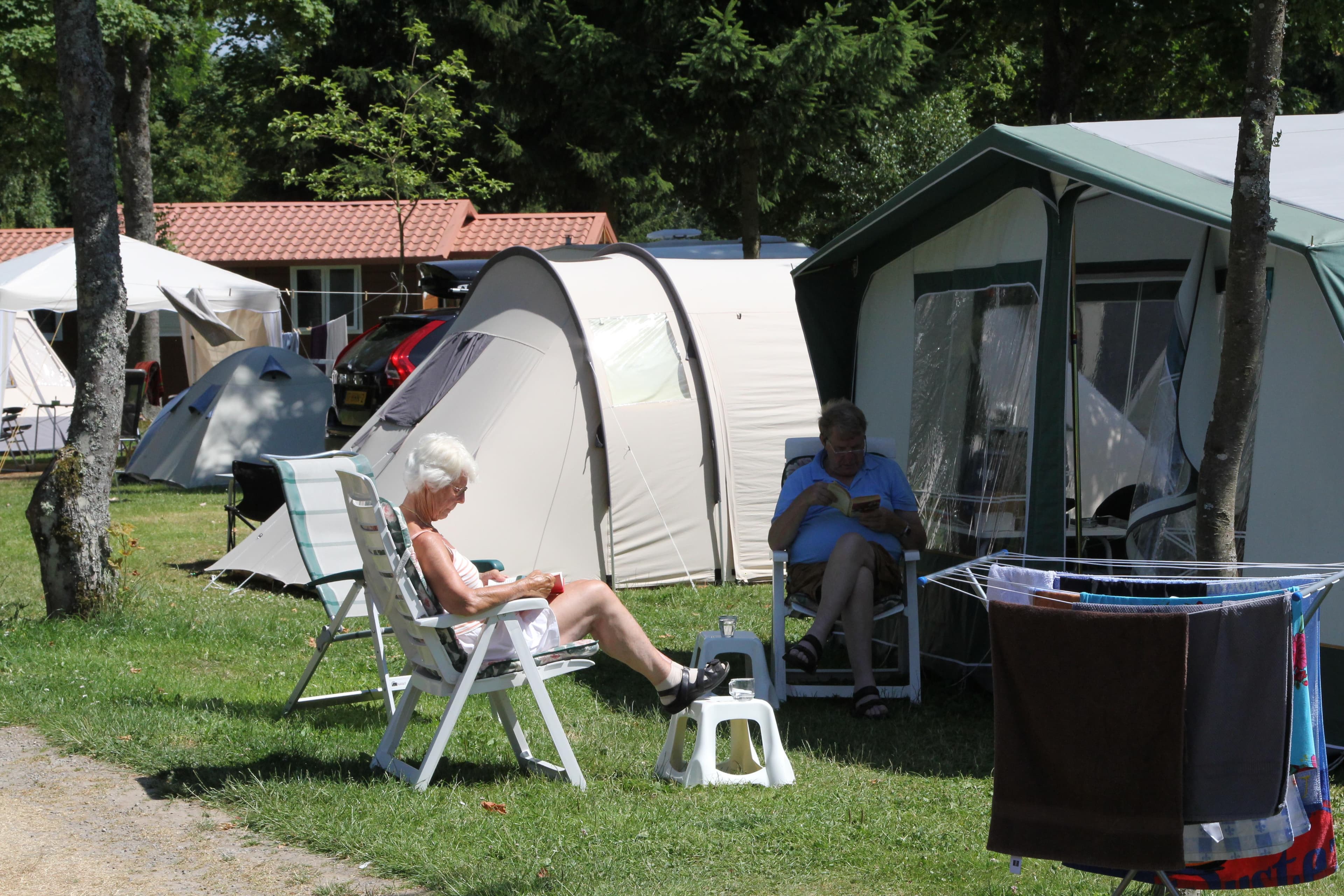 A scenery from Camping auf Kengert