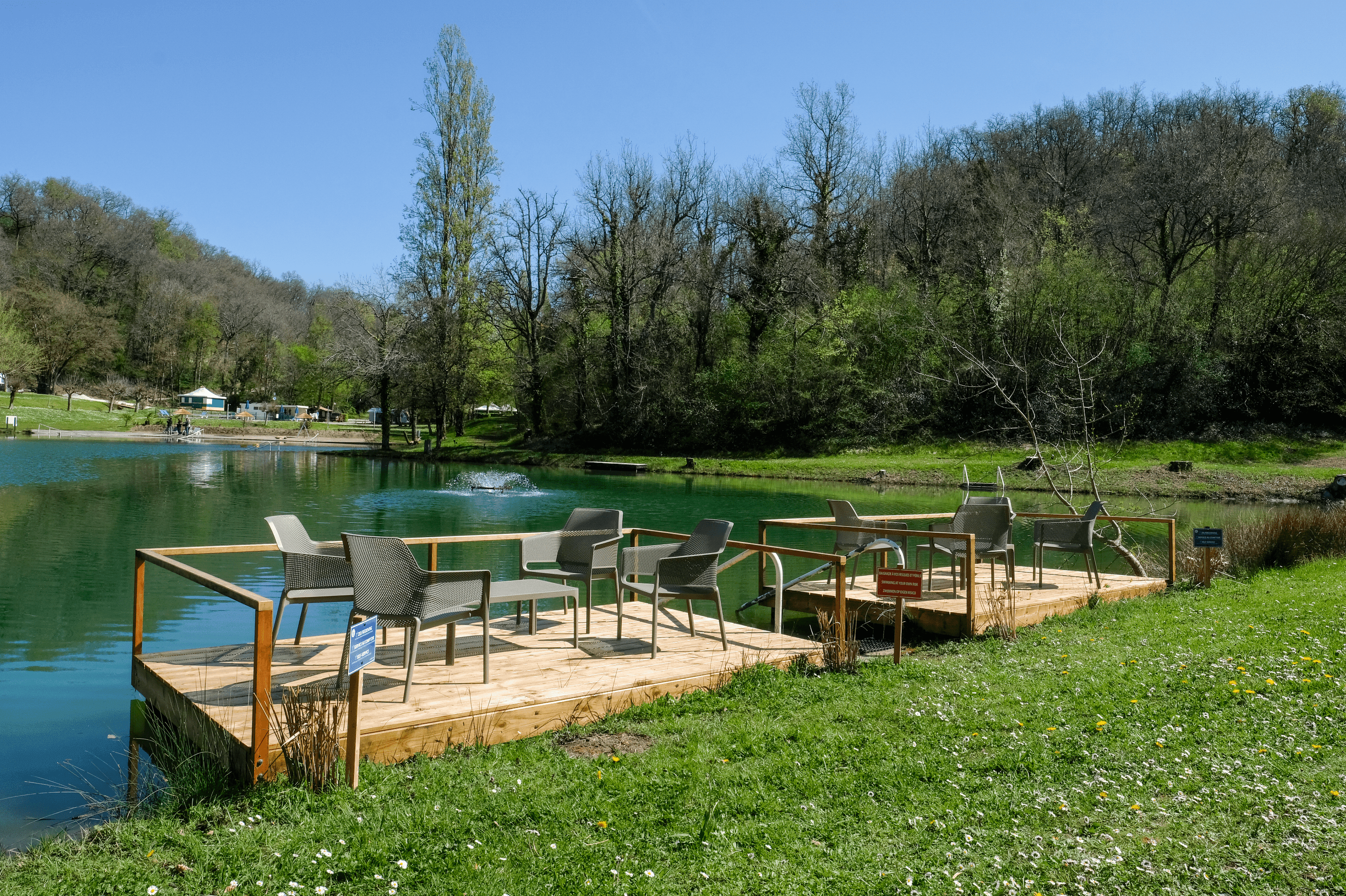 A scenery from Camping Les 2 Lacs
