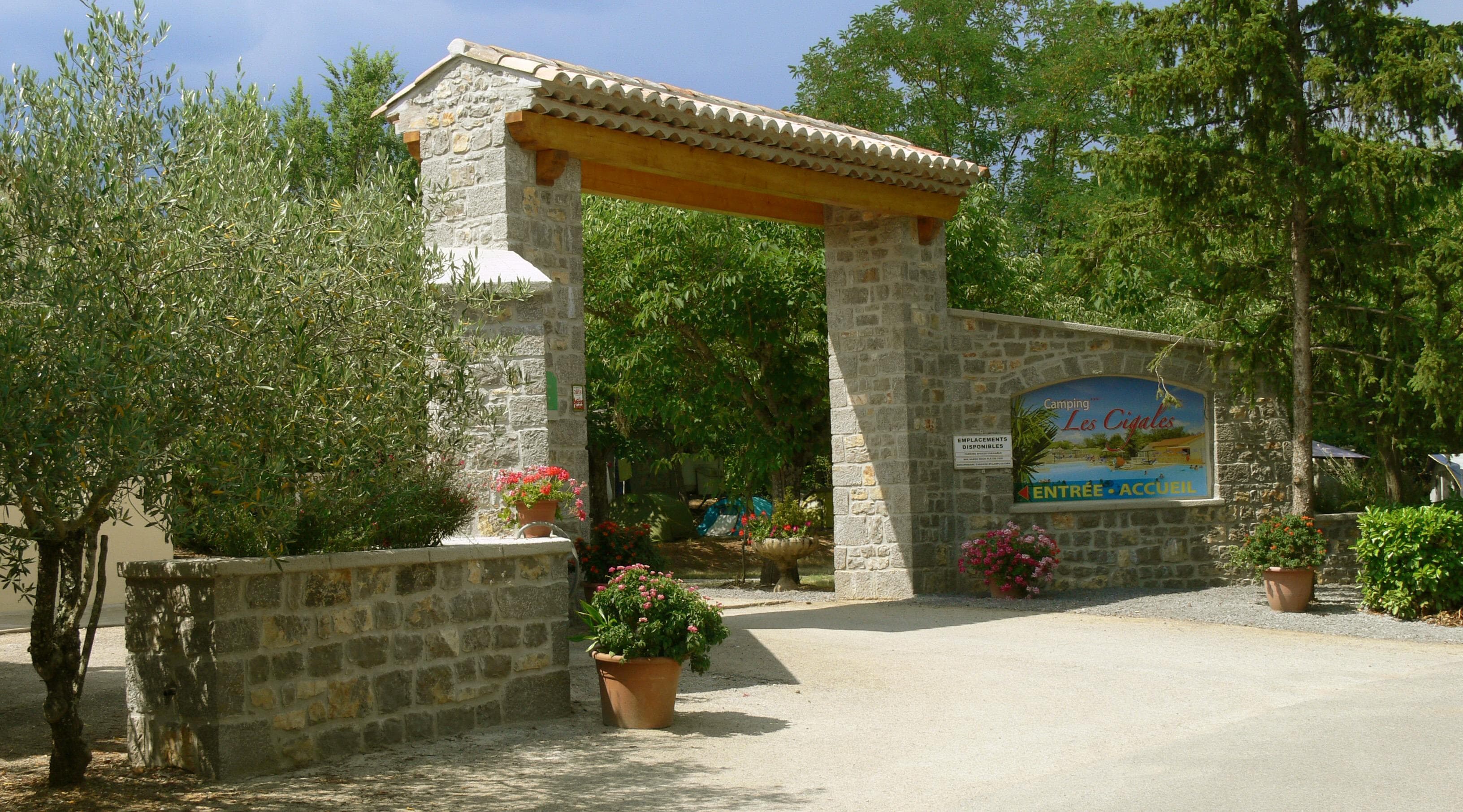 A scenery from Camping Les Cigales
