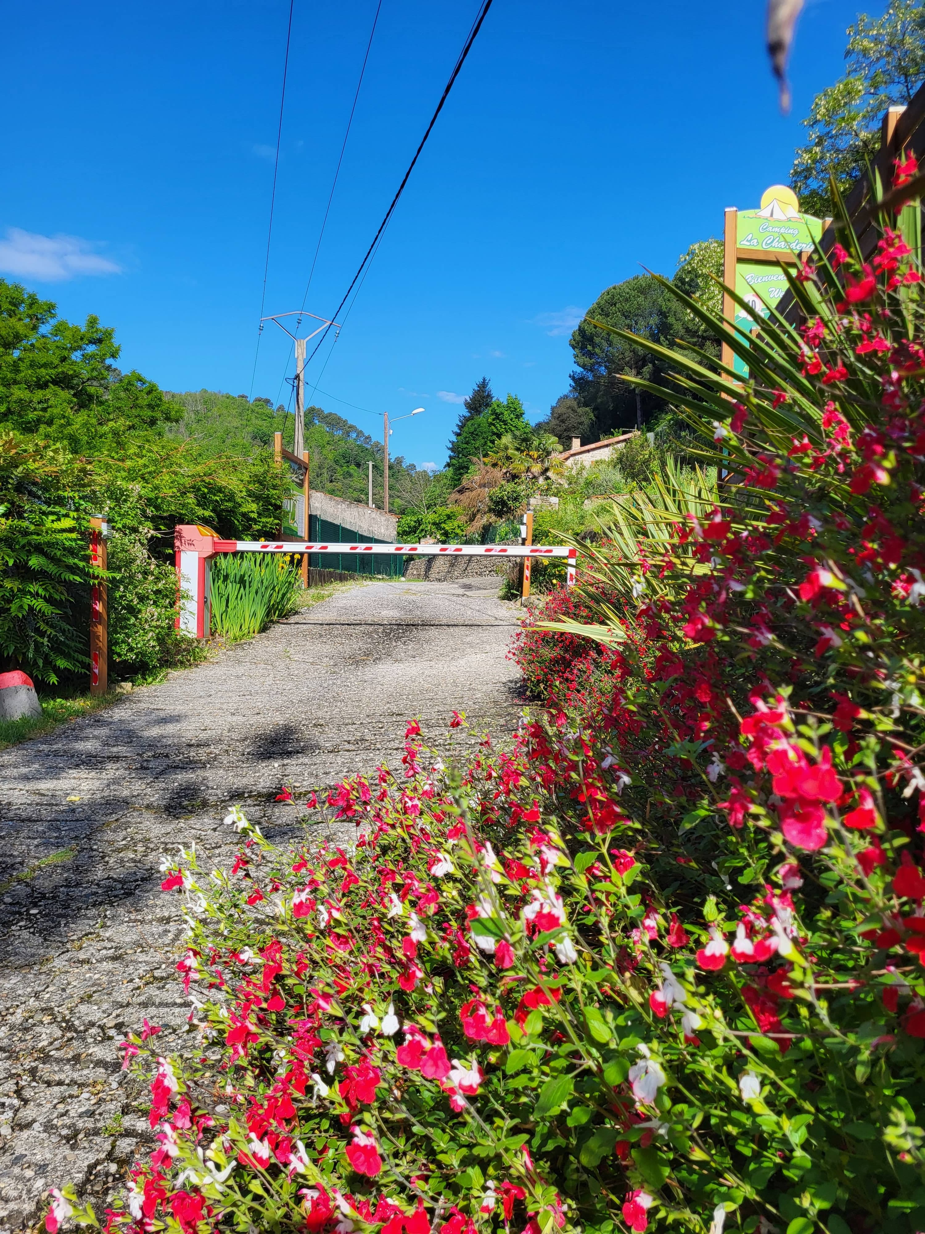 A scenery from Camping la Charderie