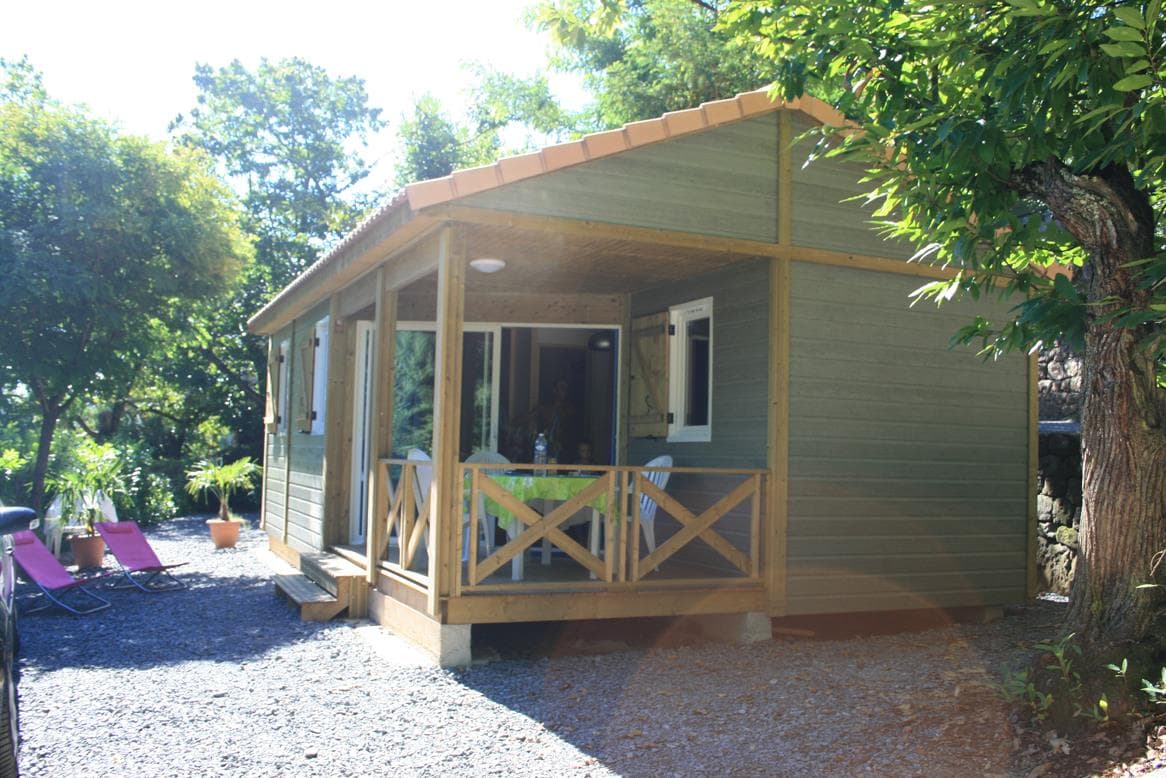 A scenery from CAMPING LES CHATAIGNIERS