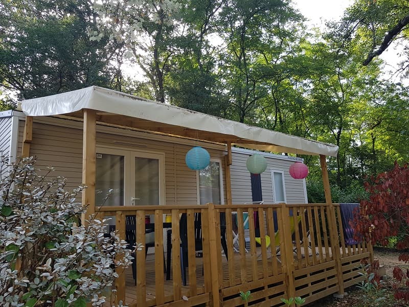 A scenery from Camping les Peupliers