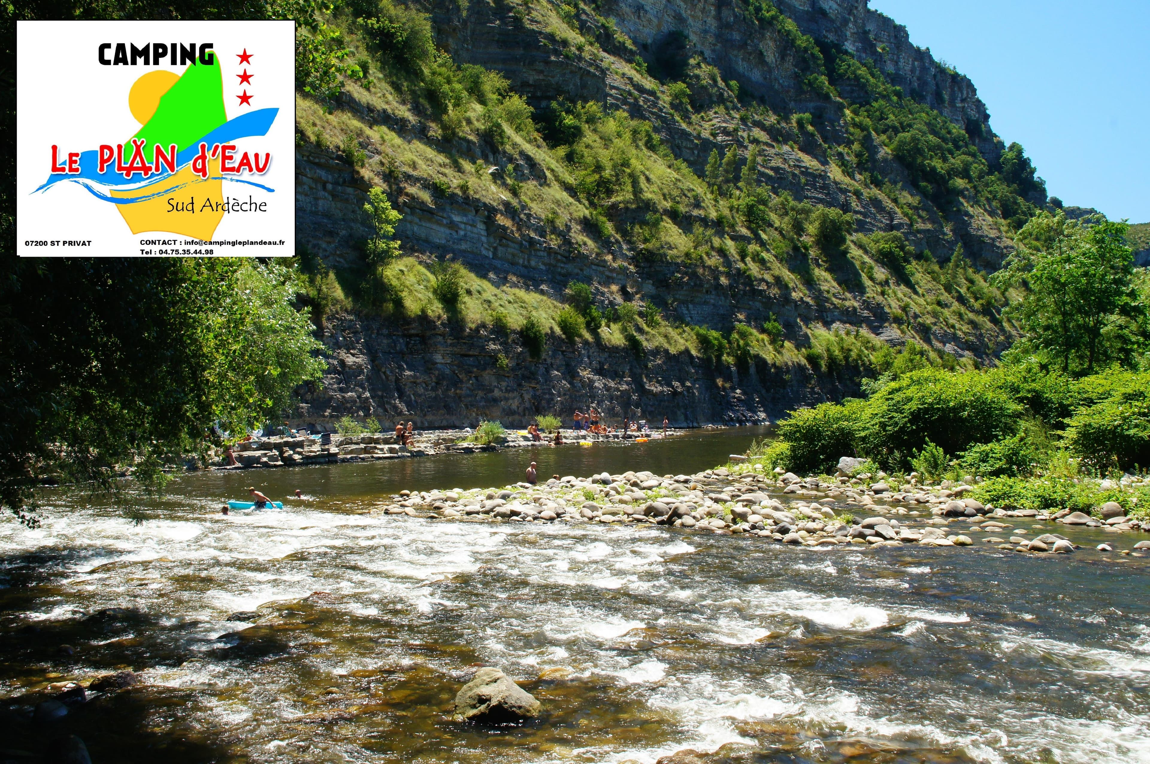 A scenery from Flower Camping Le Plan d'Eau - Ardèche