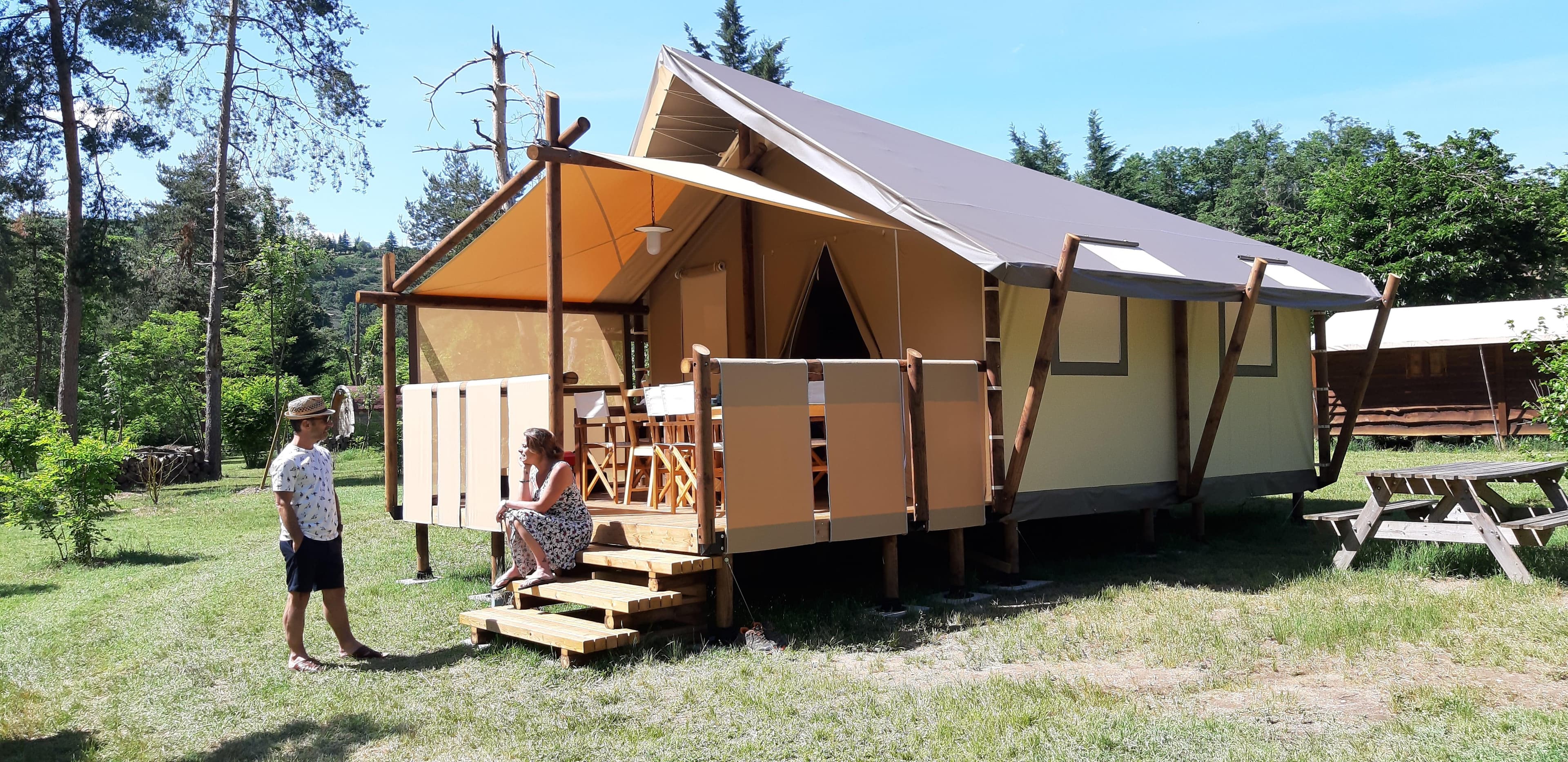 A scenery from Ushuaïa Villages - Camping Le Viaduc ***