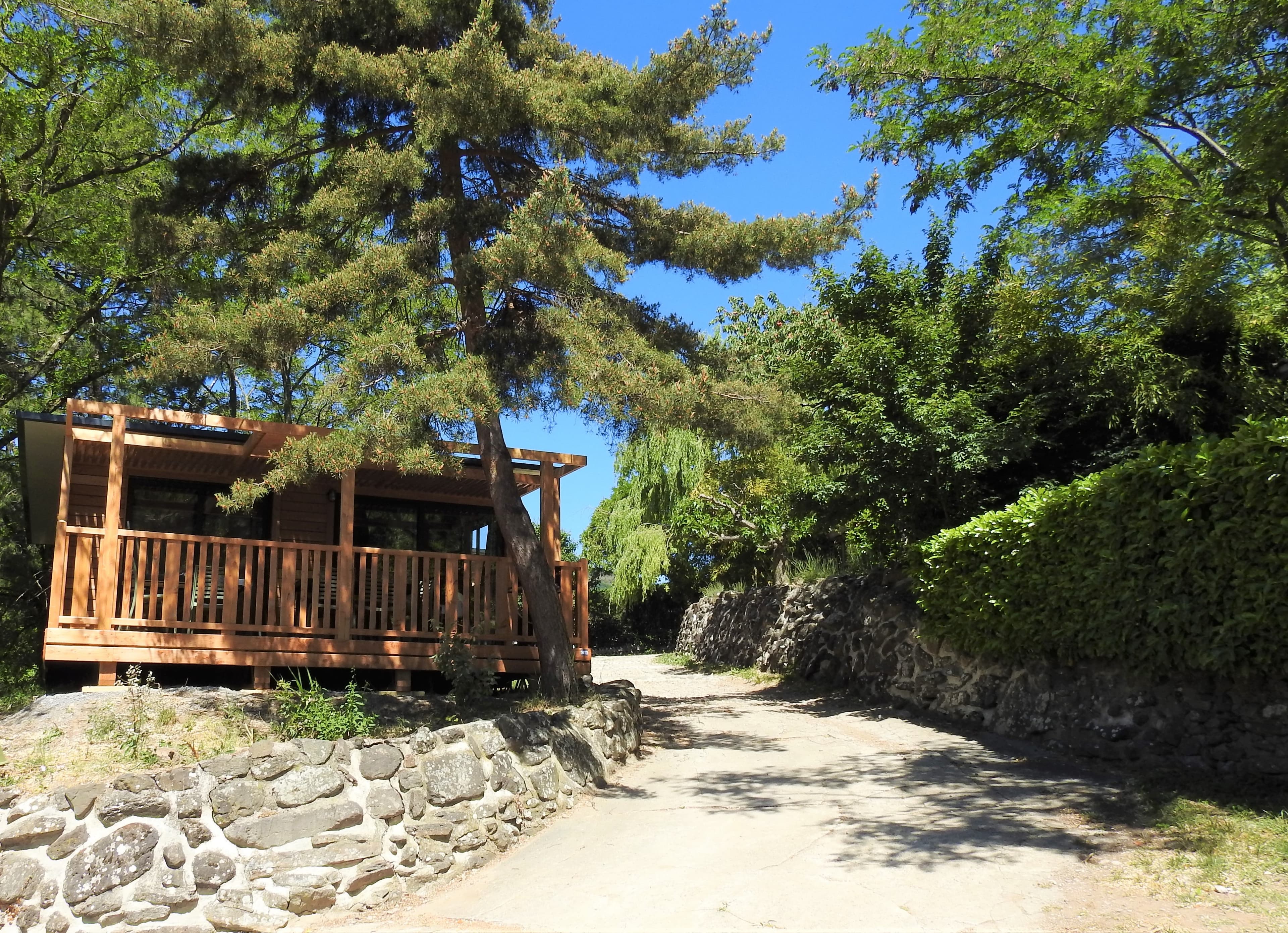 A scenery from Camping Les Lavandes