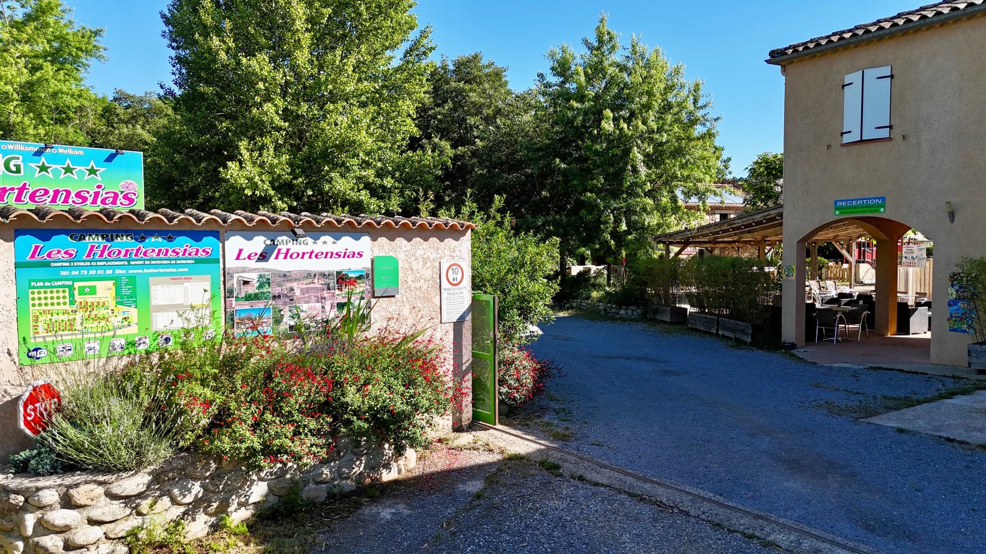 A scenery from CAMPING LES HORTENSIAS
