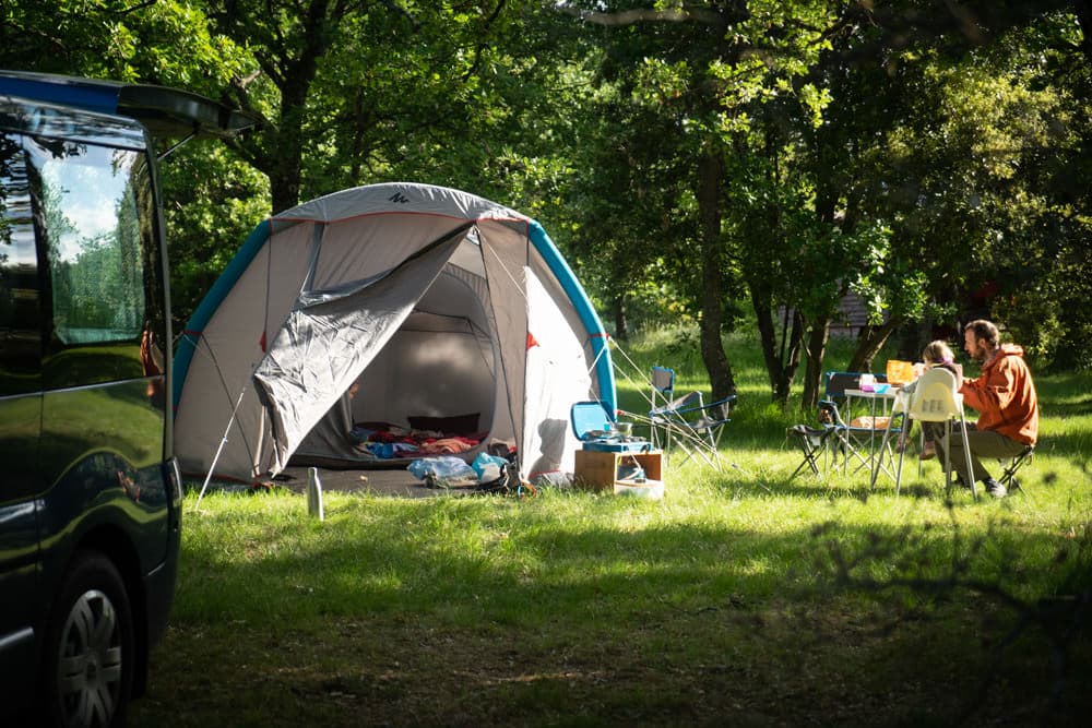 A scenery from CAMPING DOMAINE DE BRIANGE