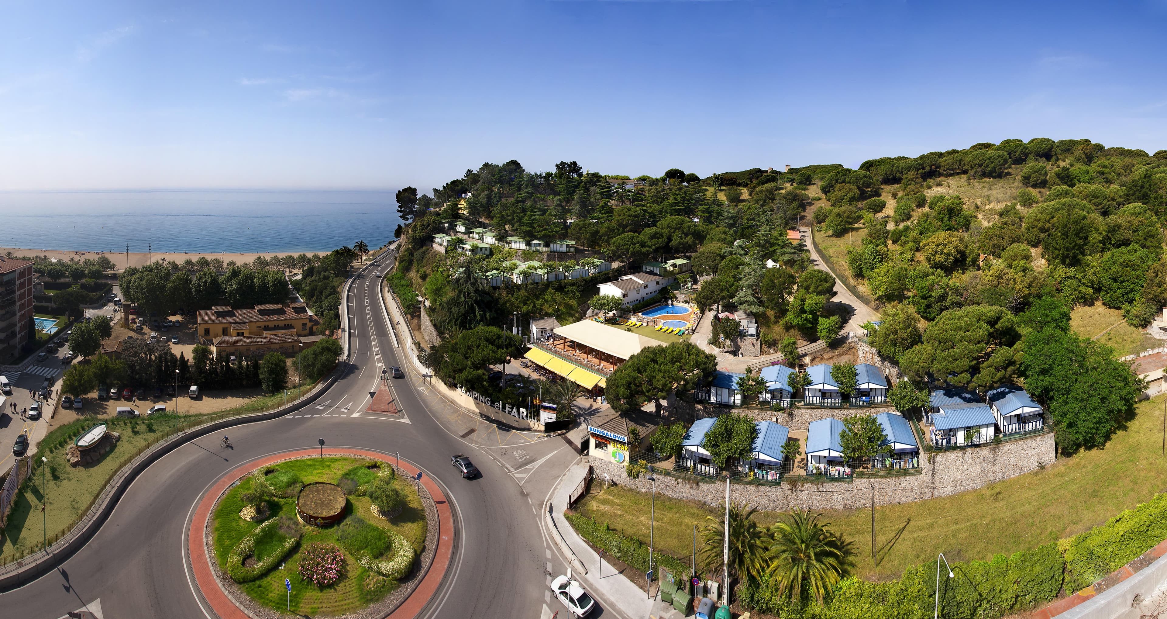 A scenery from Camping El Far