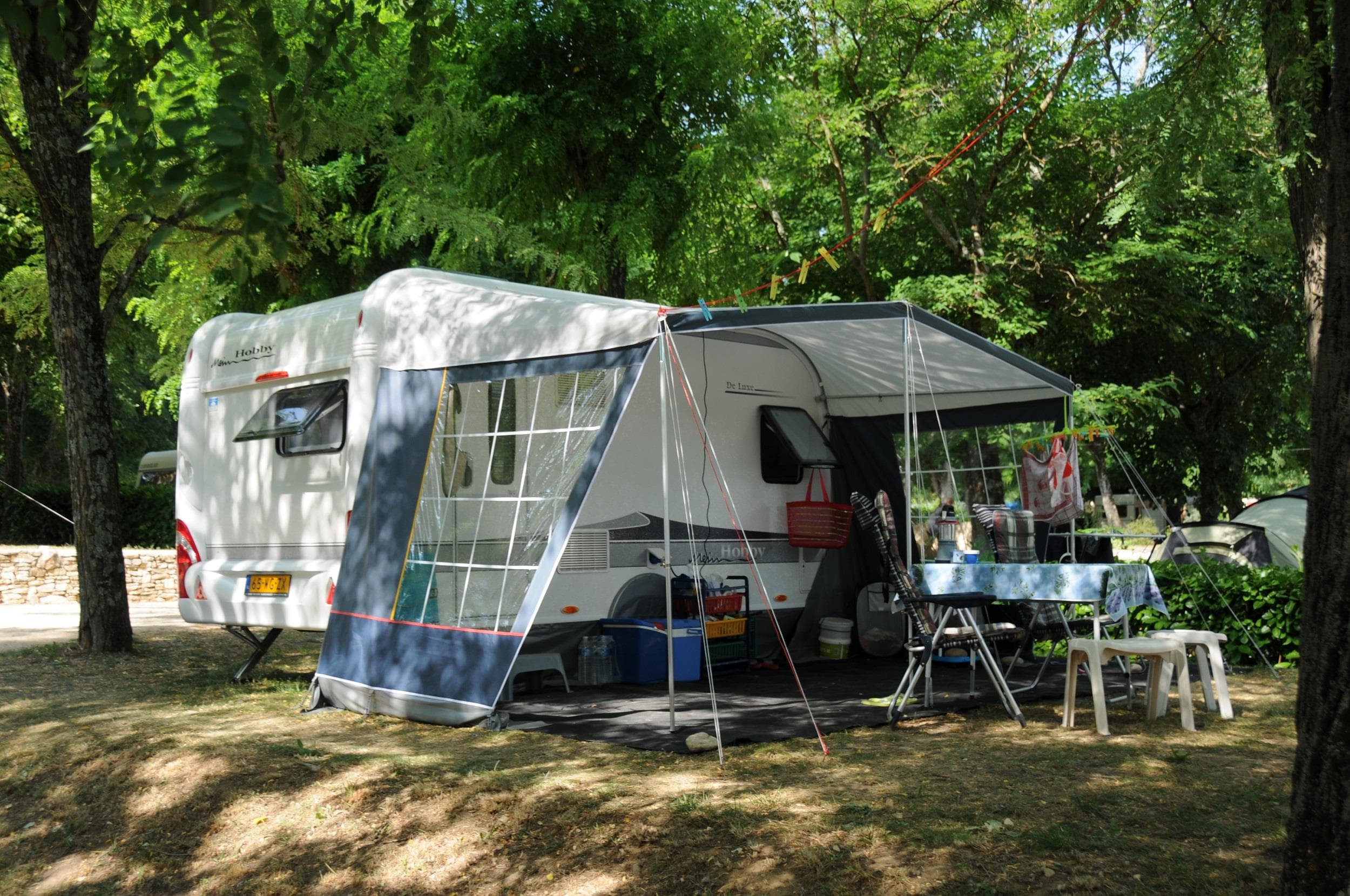 A scenery from Camping Le Clapas