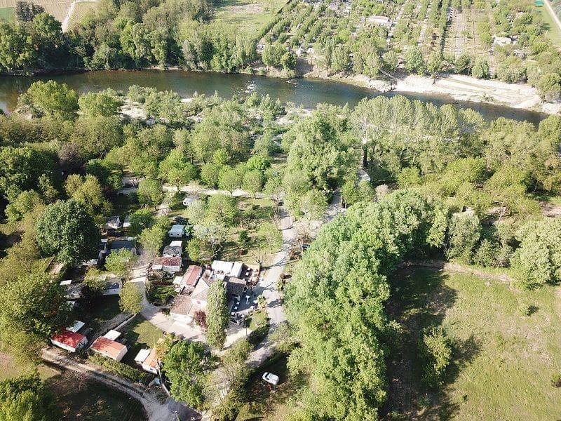 A scenery from Camping Le Clapas