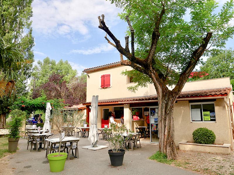 A scenery from Camping Le Clapas