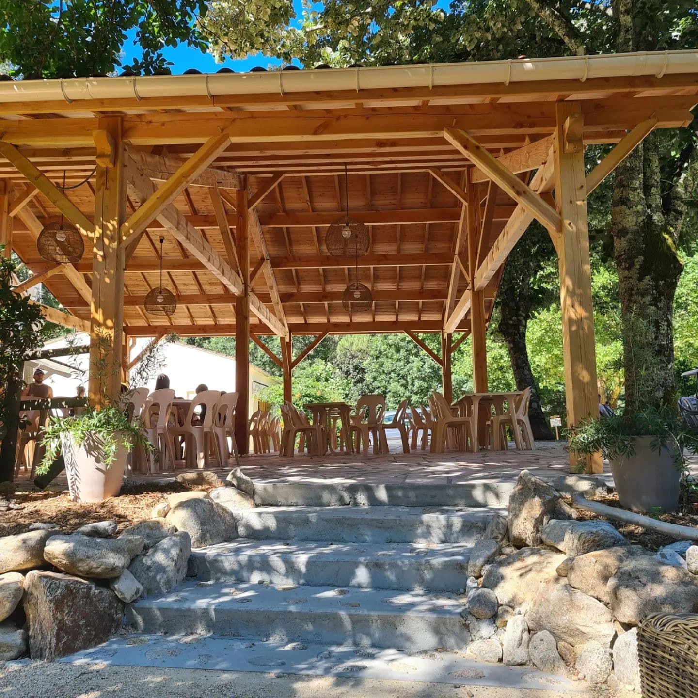 A scenery from Camping Le Roubreau