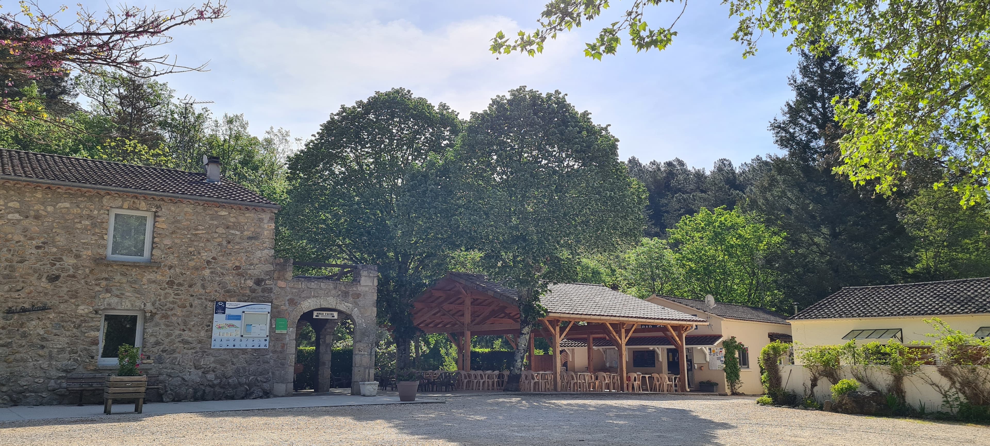 A scenery from Camping Le Roubreau