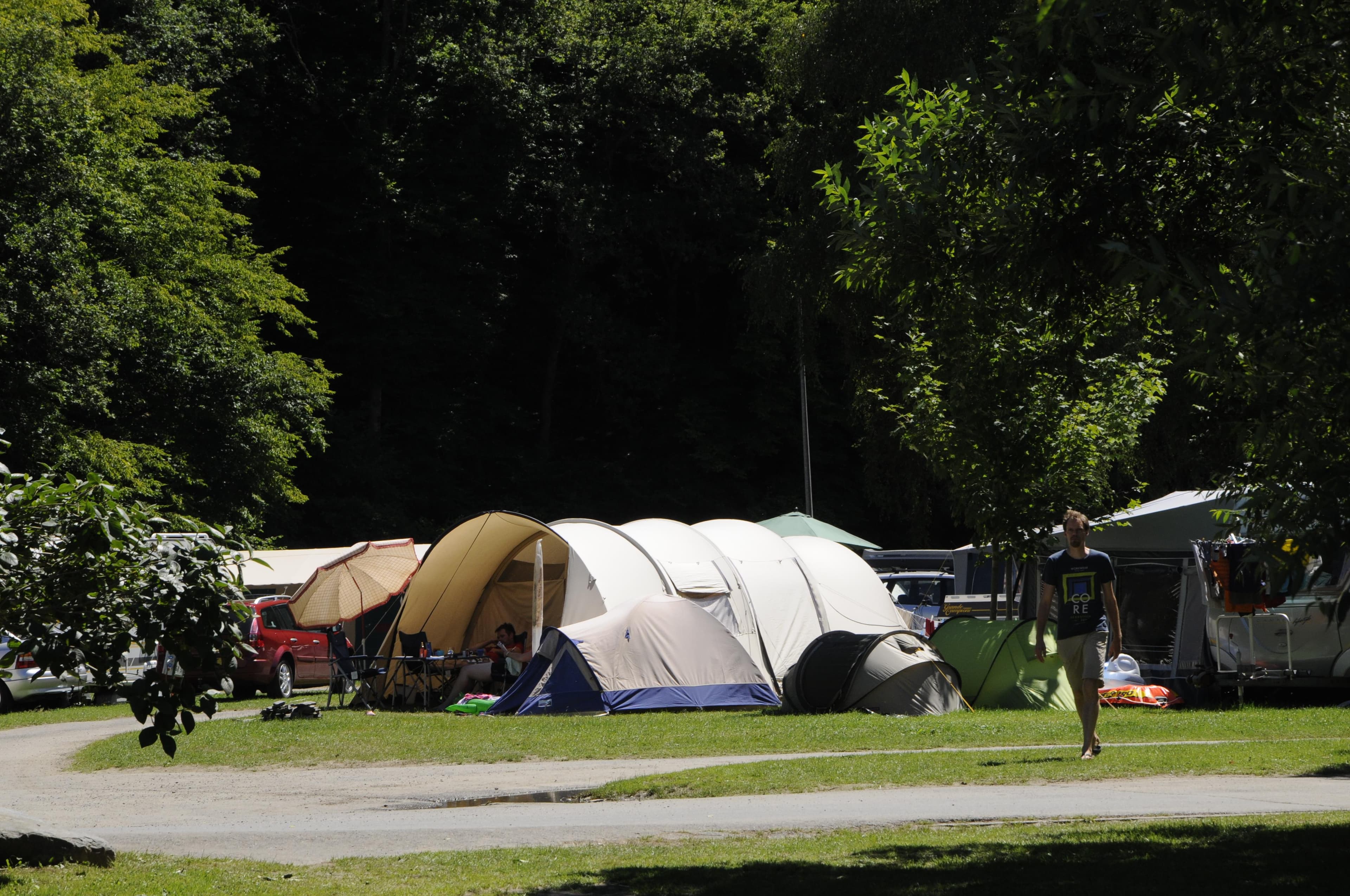 A scenery from Camping Kautenbach