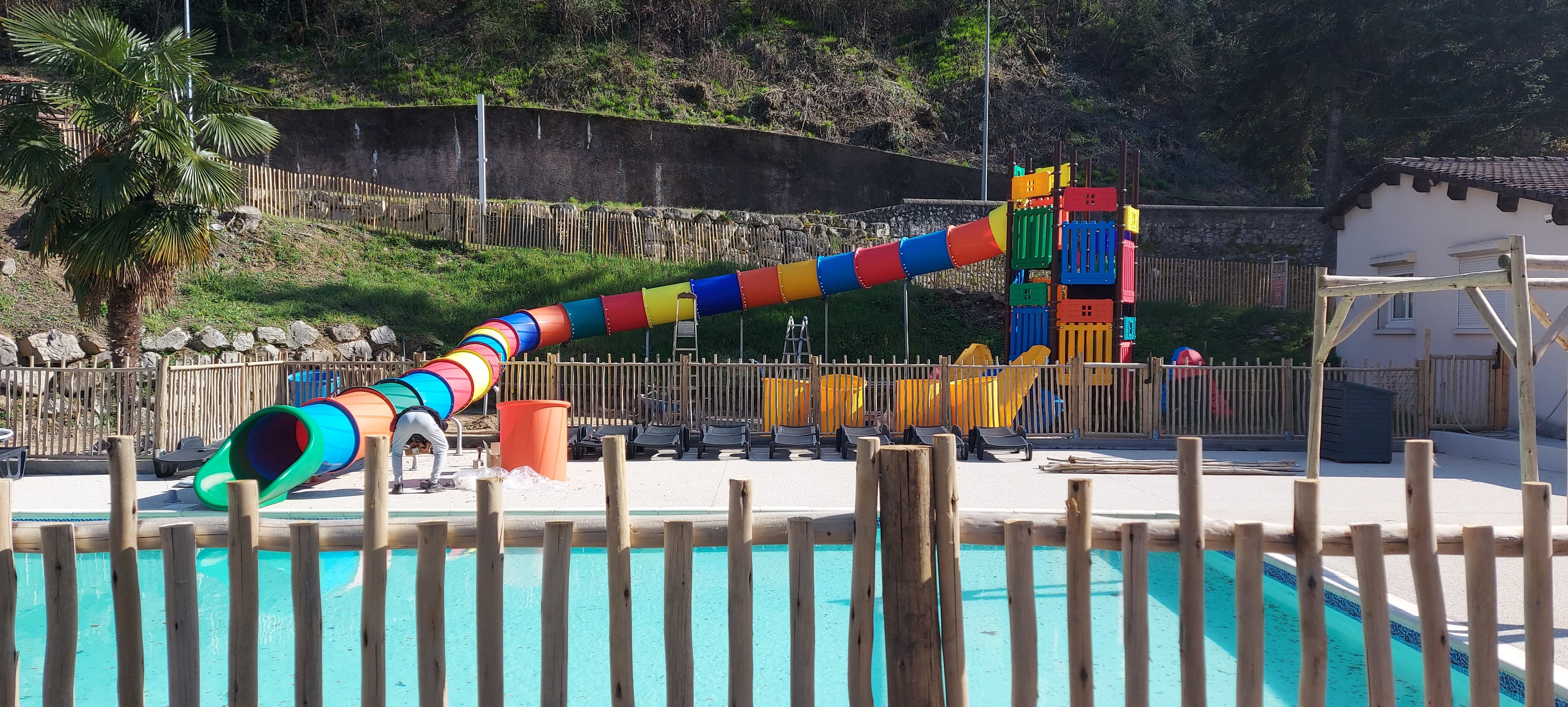 A scenery from Camping Les Sables