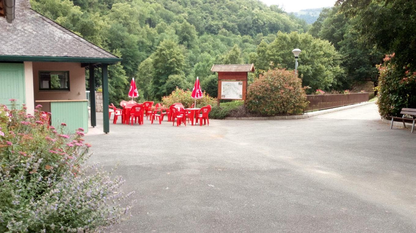 A scenery from Camping Le Lauradiol