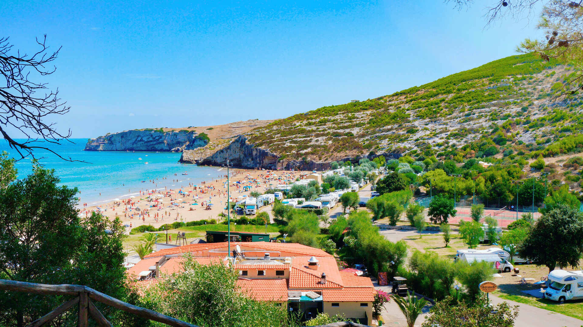 A scenery from Baia Holiday San Nicola