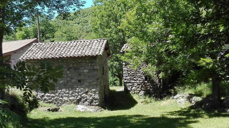 A scenery from Camping Les Rives de l'Ardèche