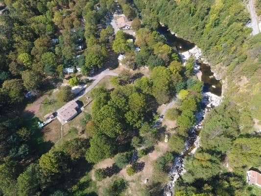 A scenery from Camping Les Rives de l'Ardèche