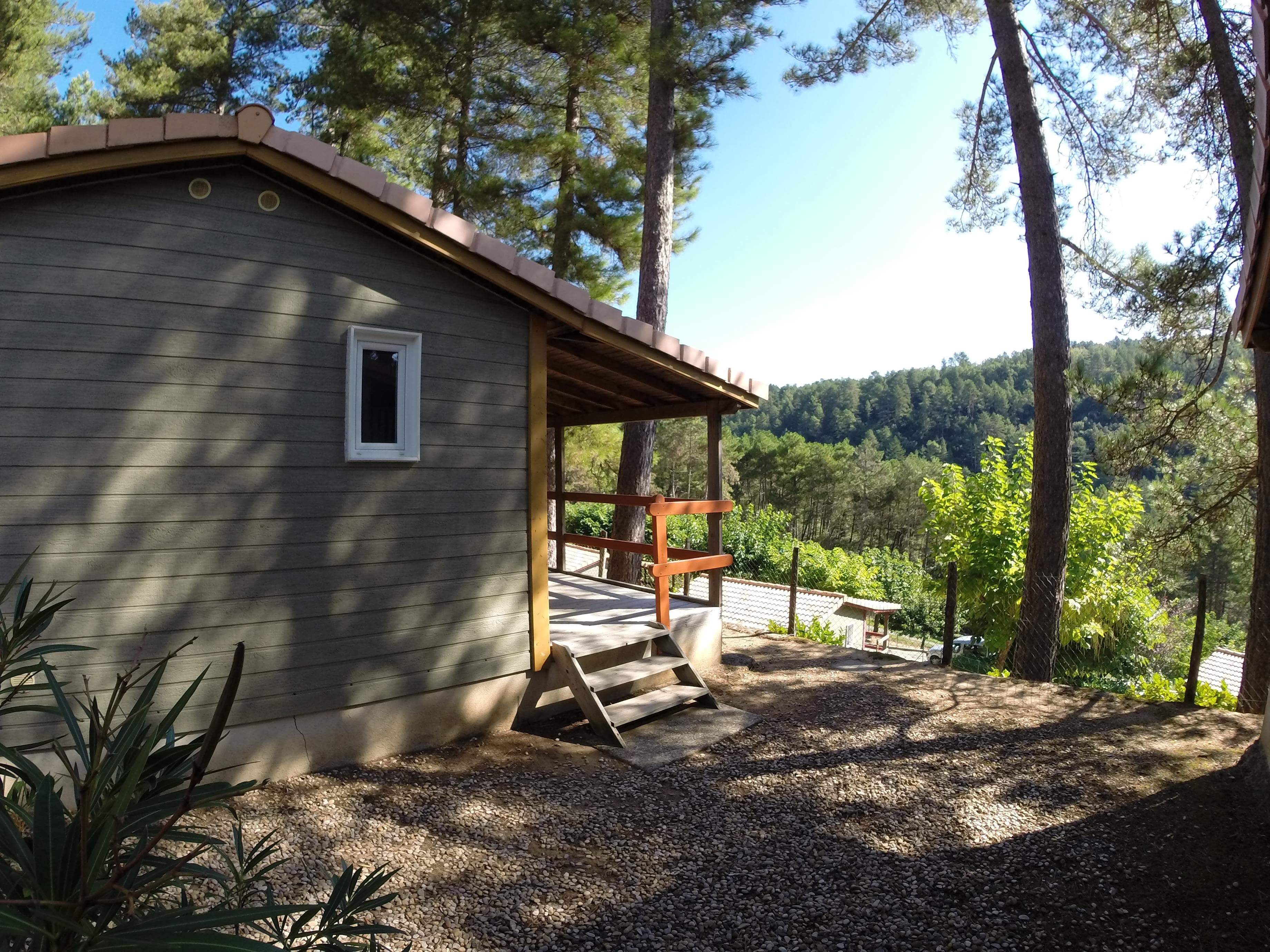 A scenery from Ushuaïa Villages - Camping Les Pins d'Ucel ****
