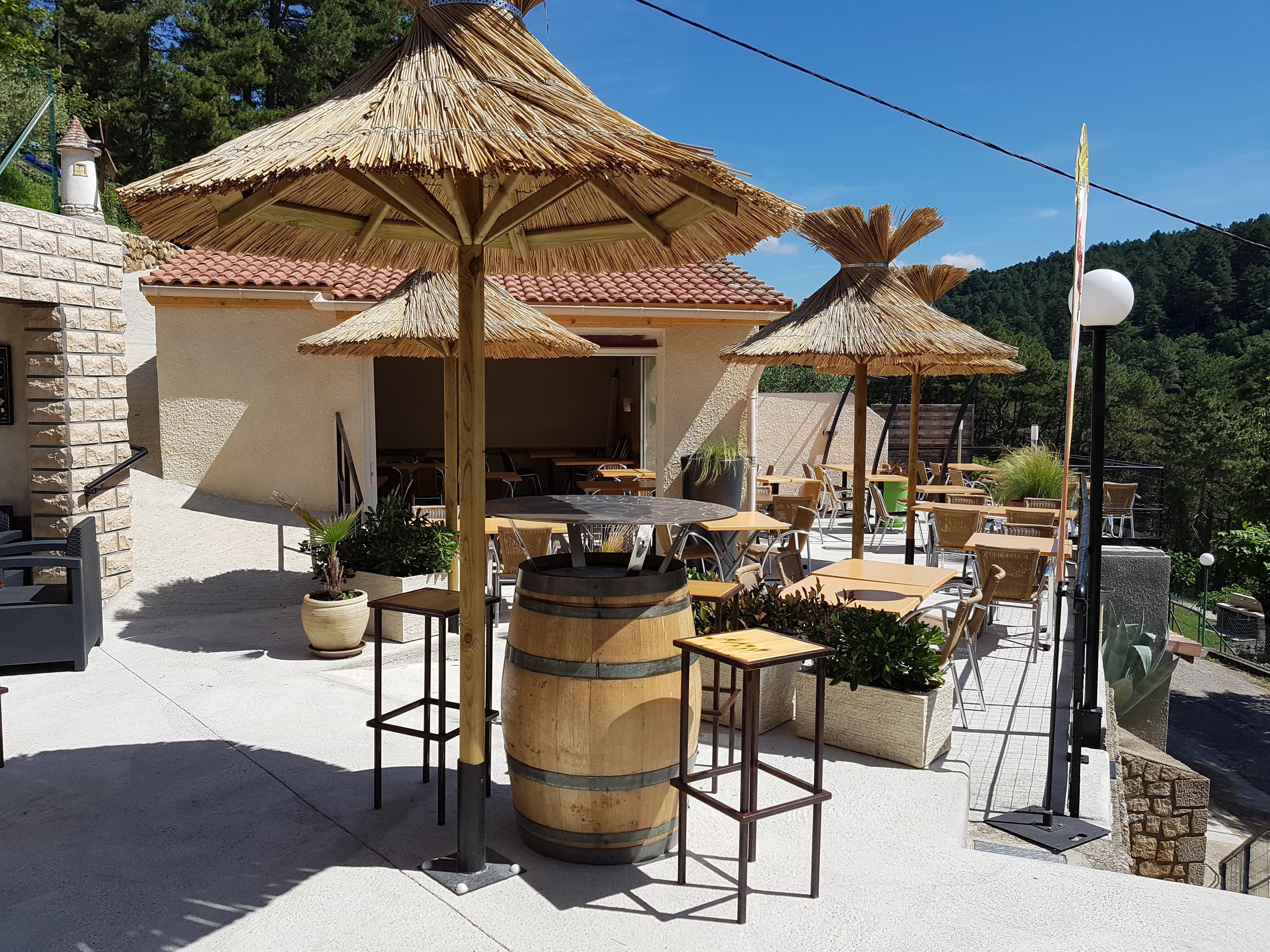 A scenery from Ushuaïa Villages - Camping Les Pins d'Ucel ****
