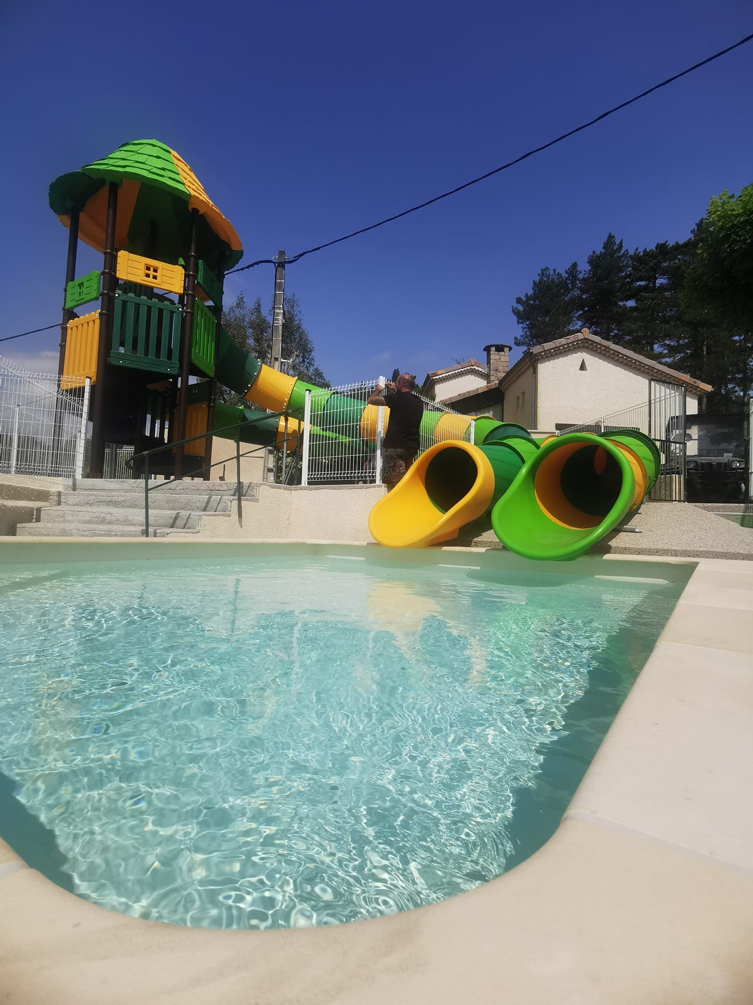 A scenery from Ushuaïa Villages - Camping Les Pins d'Ucel ****