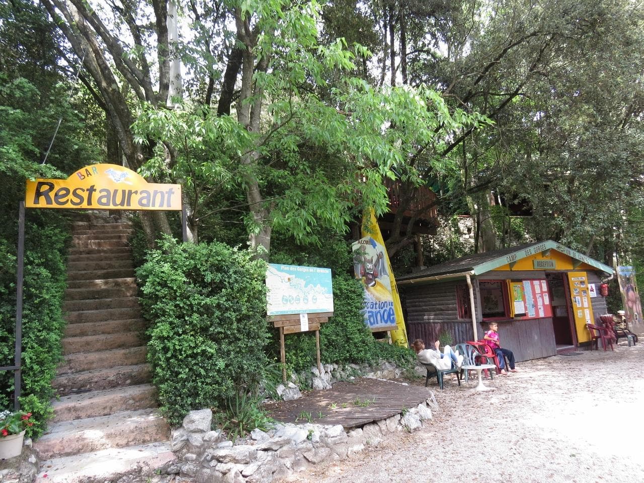 A scenery from Camp des Gorges | Camping Nature ***