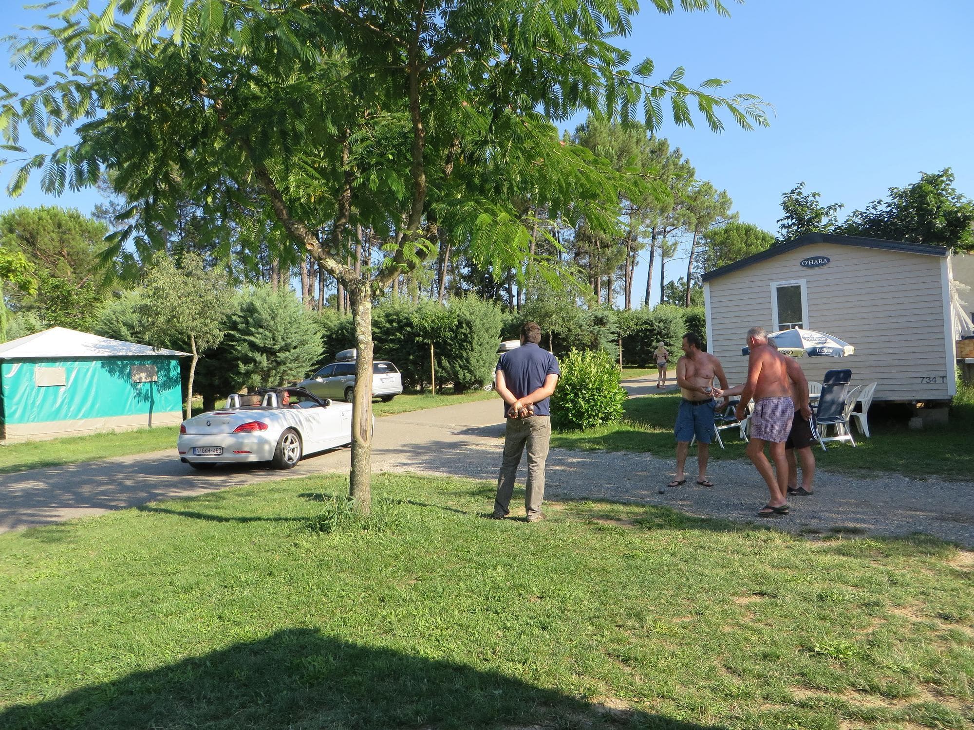 A scenery from Camping La Rouvière Les Pins