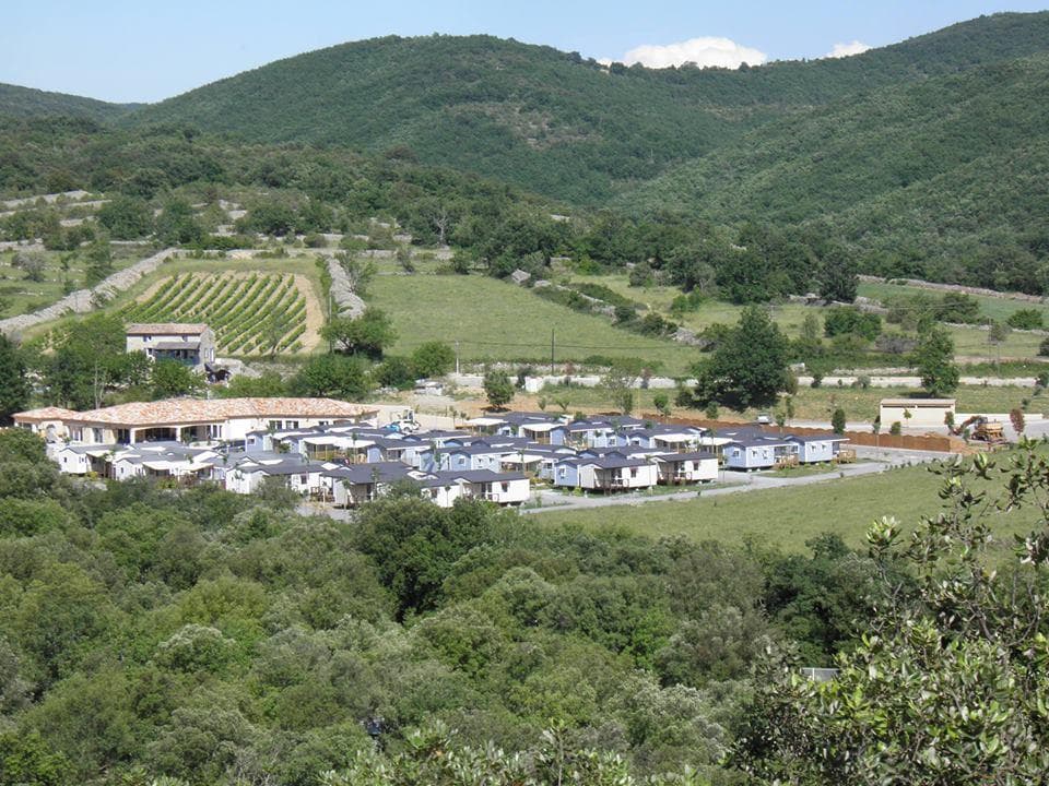 A scenery from Camping Le Sous-Bois Ardèche