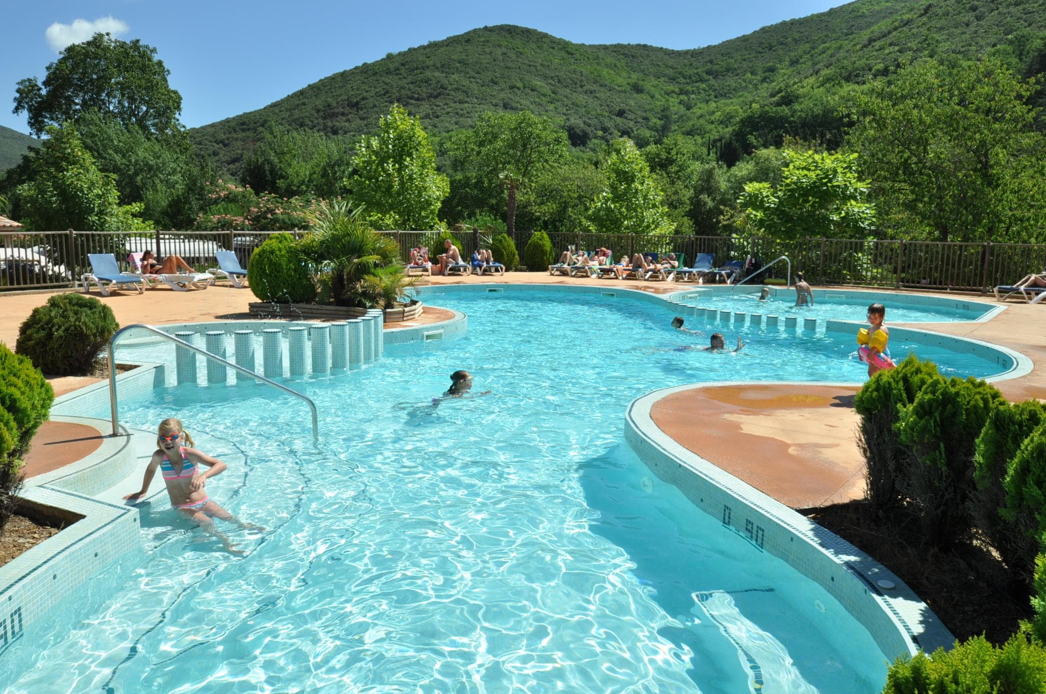A scenery from Camping Les Cerisiers du Jaur