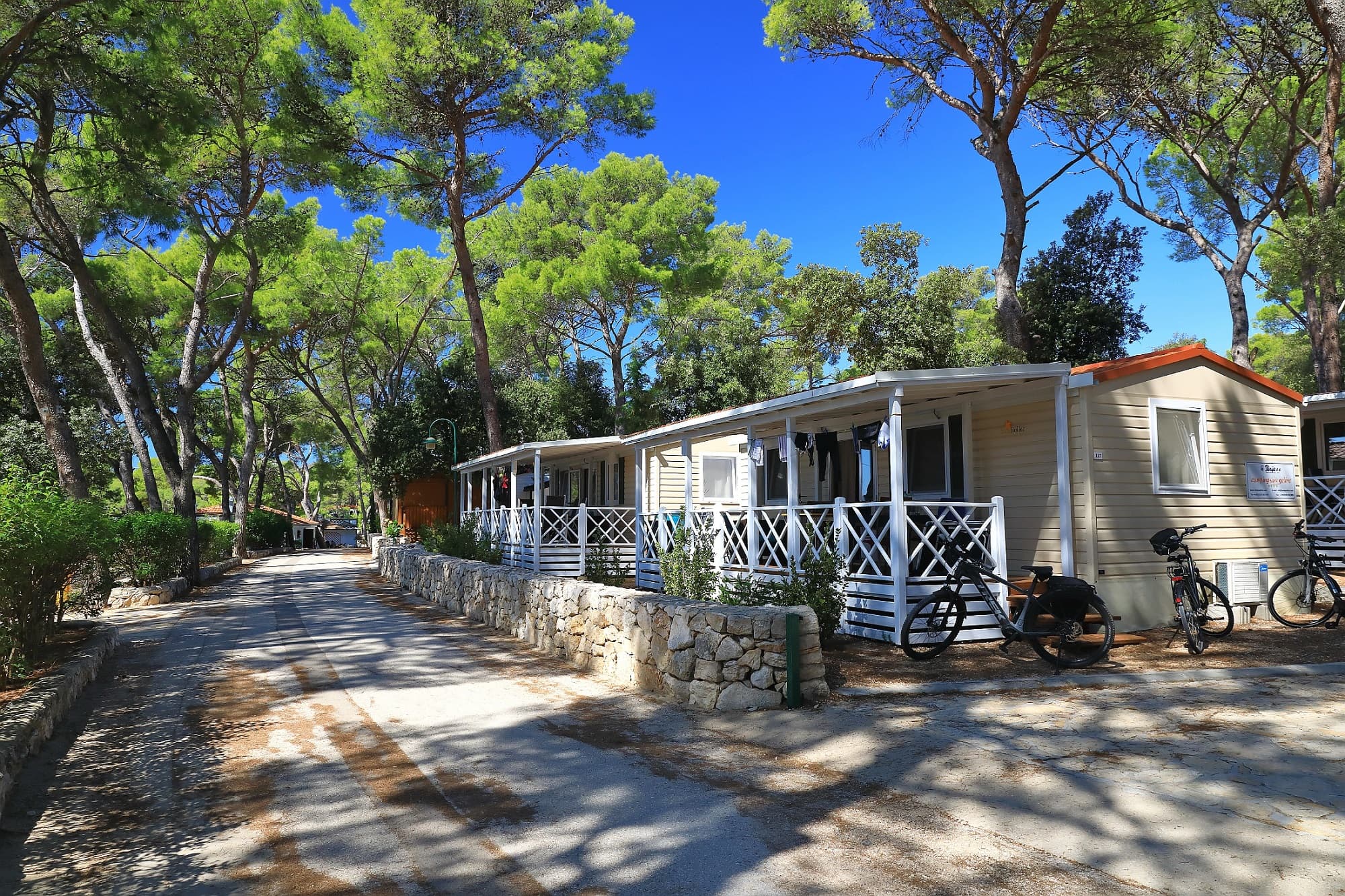 A scenery from Camping Park Soline