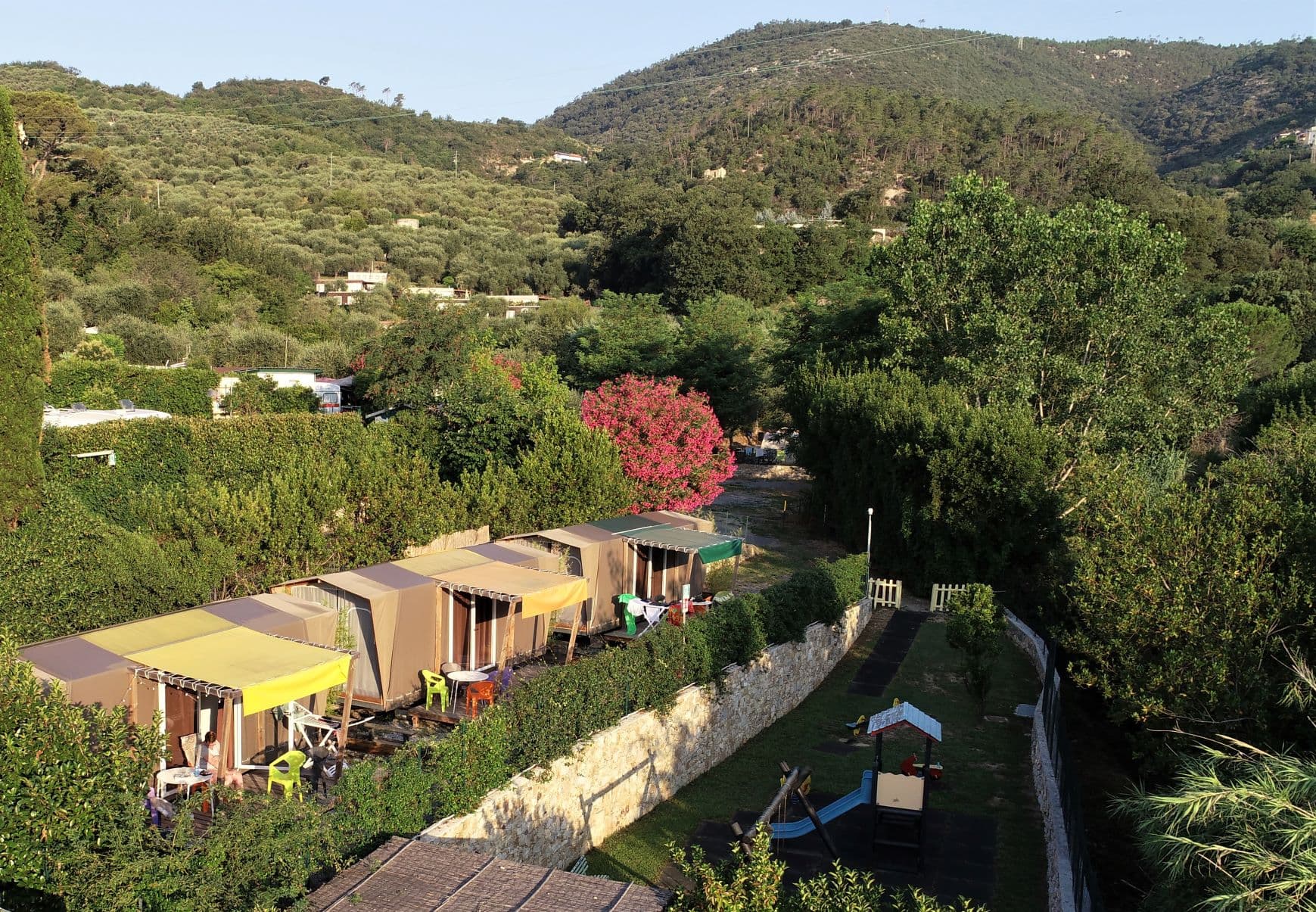 A scenery from Camping dei Fiori