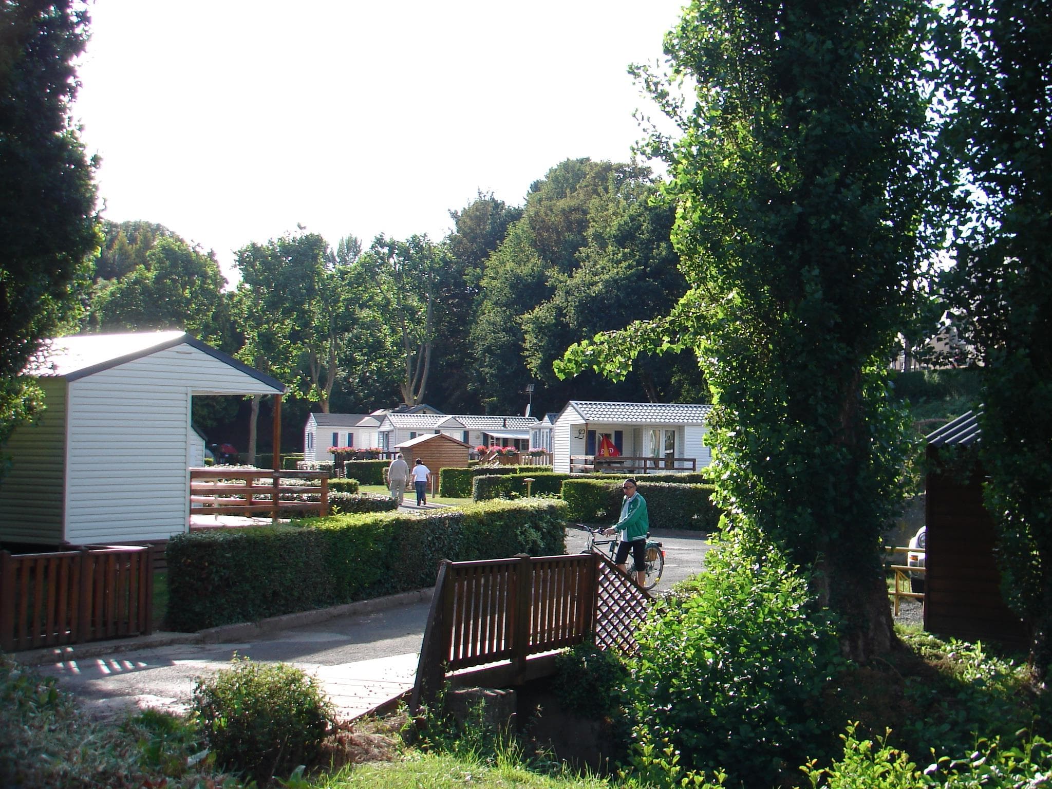 A scenery from Flower Camping des Vallées