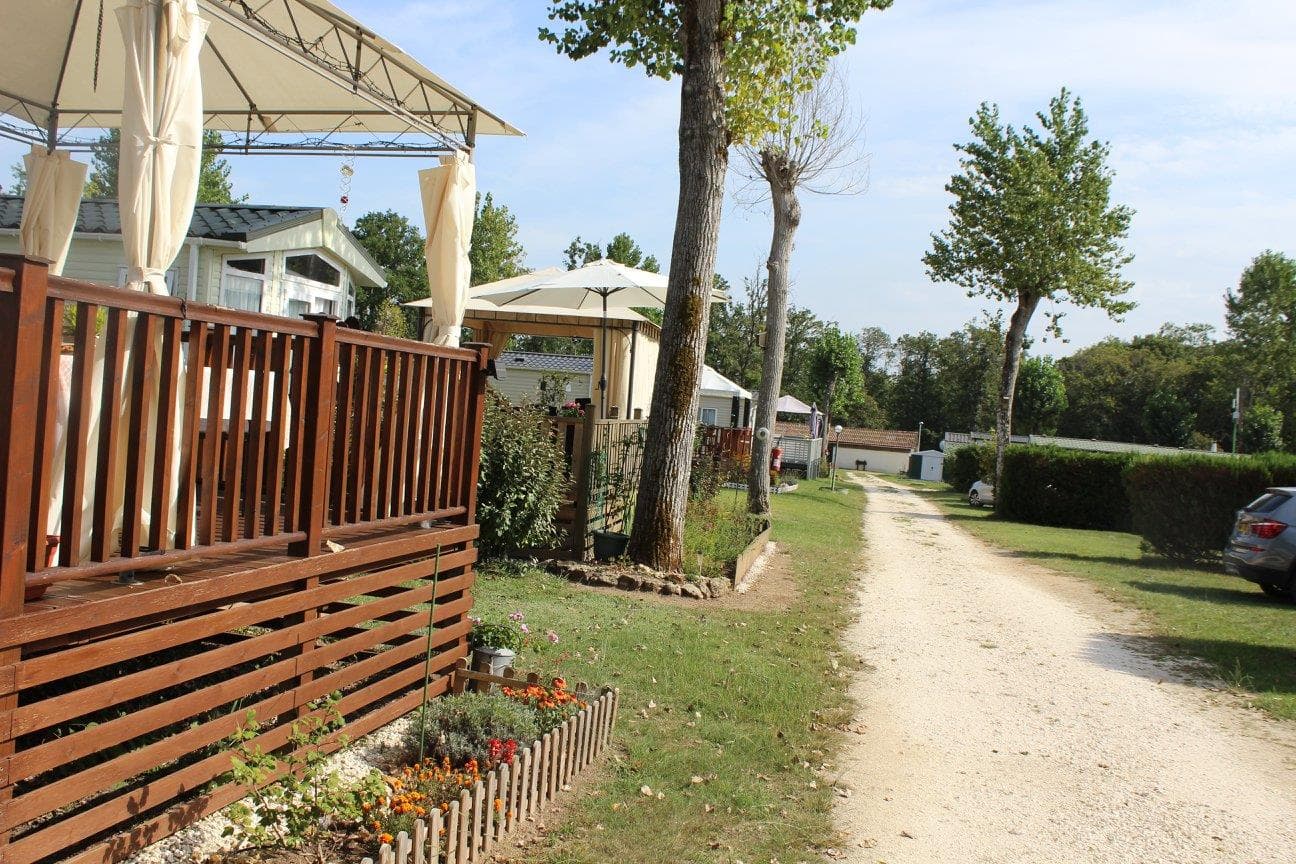 A scenery from Camping L'Étang Bleu