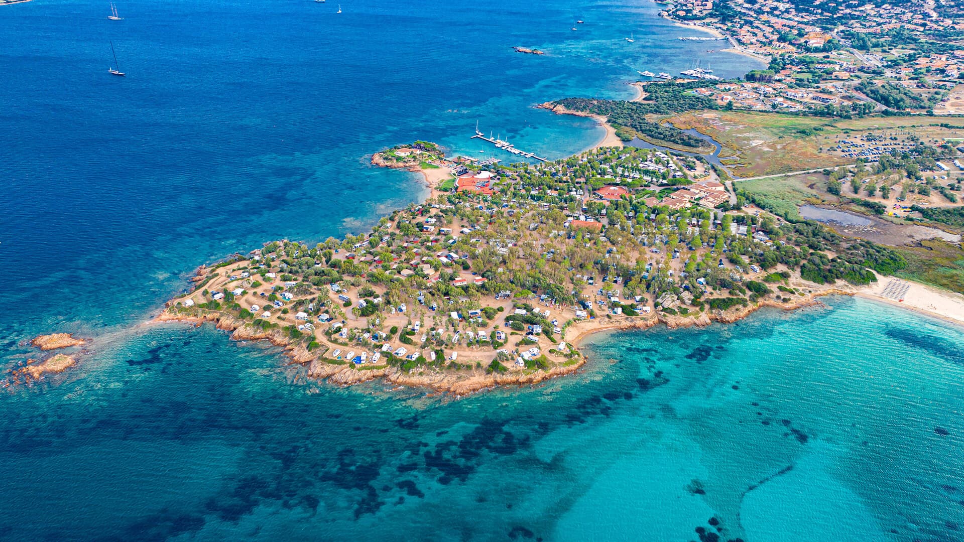 A scenery from Baia Holiday Isuledda