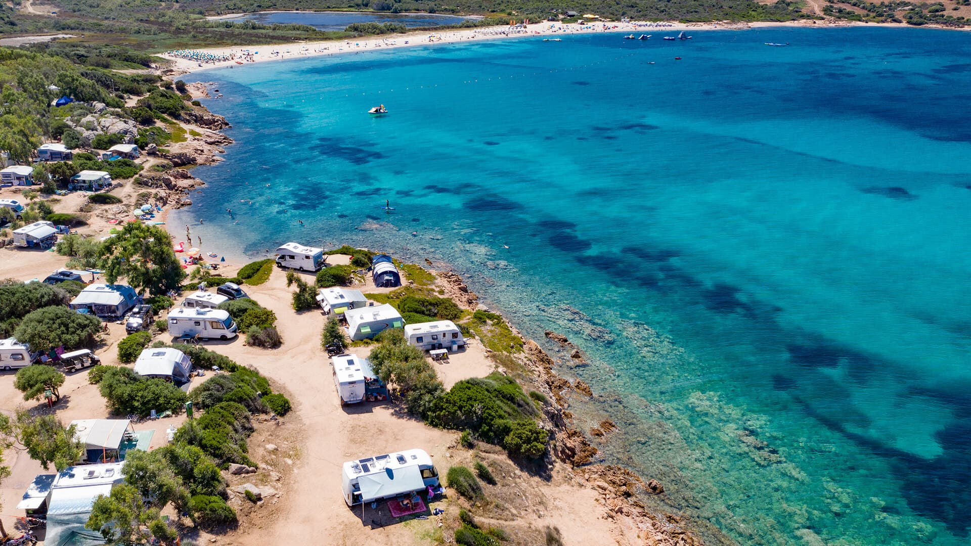 A scenery from Baia Holiday Isuledda