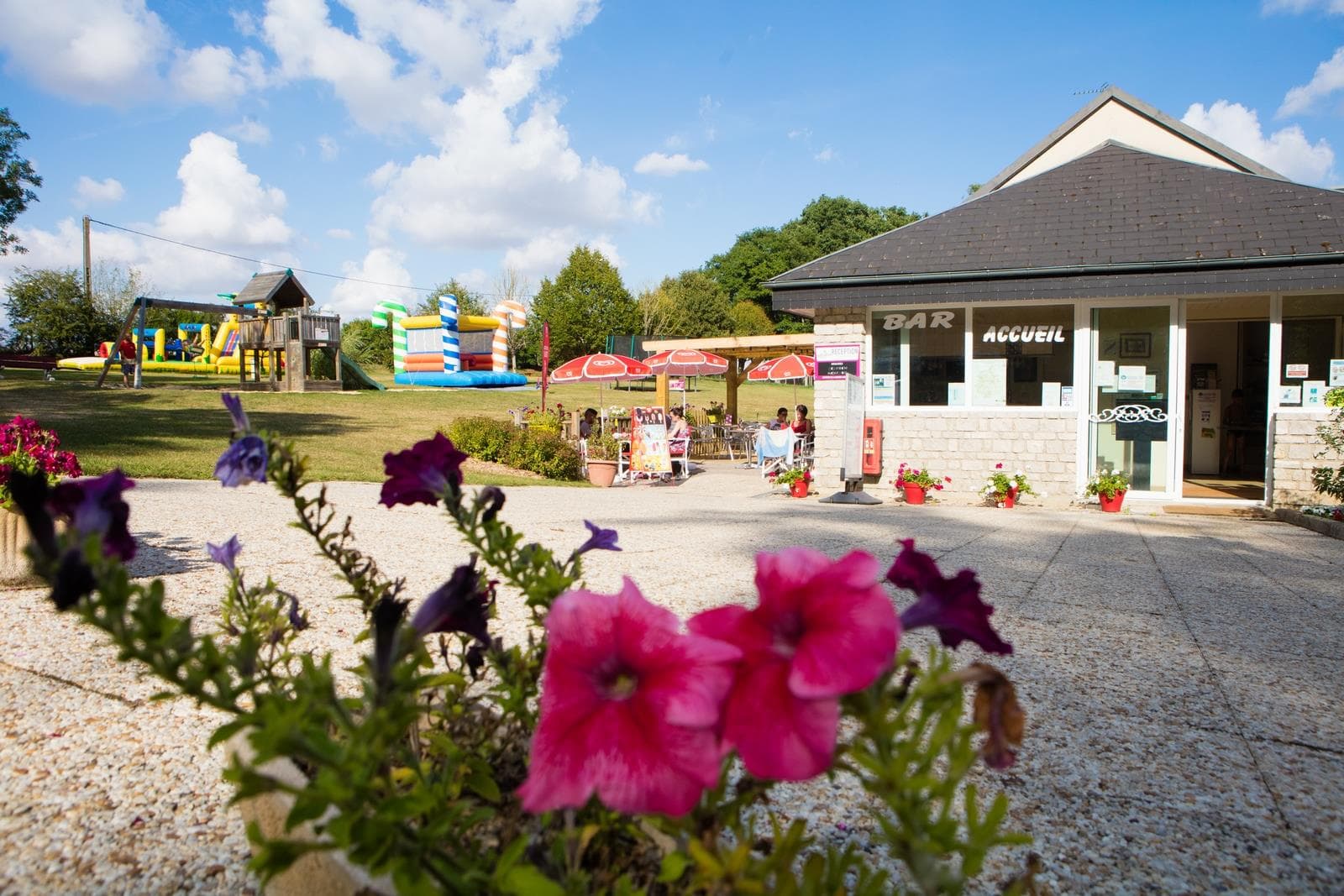 A scenery from Camping Le Bois Fleuri